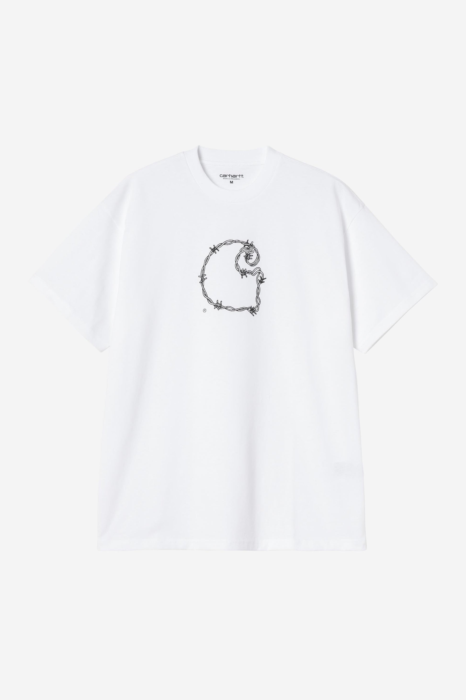 Barbwire C T-Shirt White