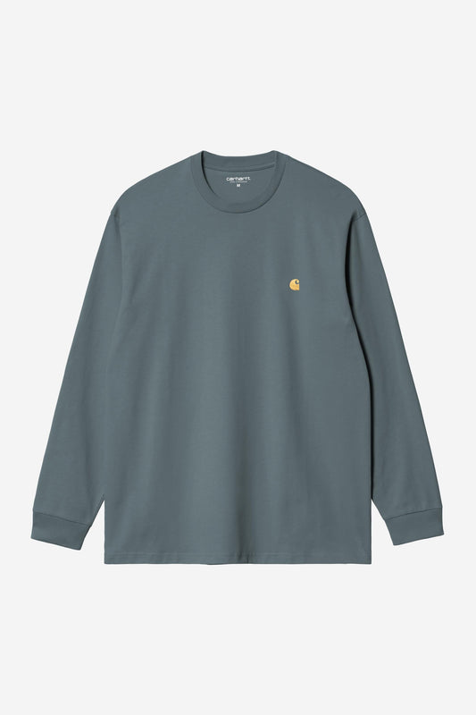 Chase Long Sleeve T-Shirt Cozy Blue