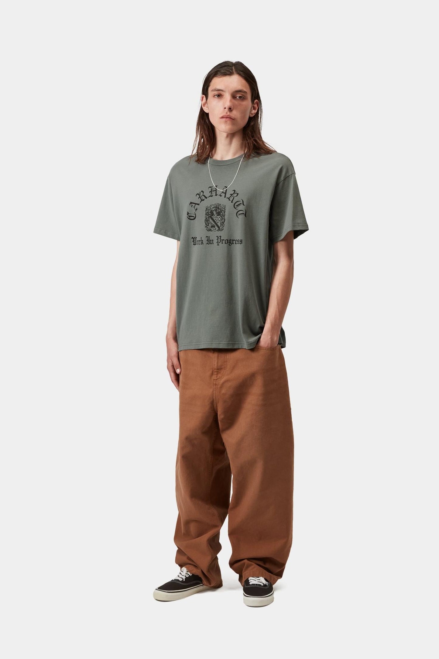 Coat Of Arms T-Shirt Velvet Green (Garment Dyed)
