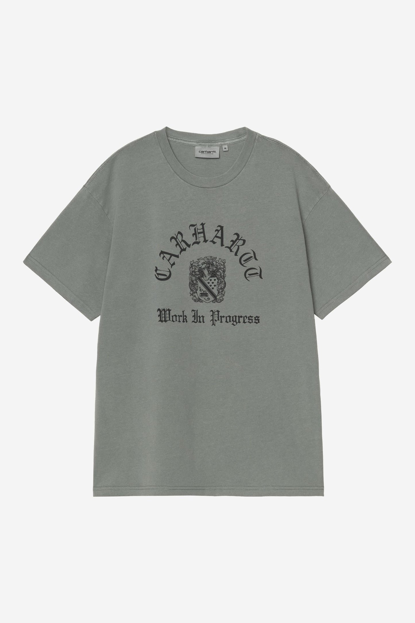Coat Of Arms T-Shirt Velvet Green (Garment Dyed)