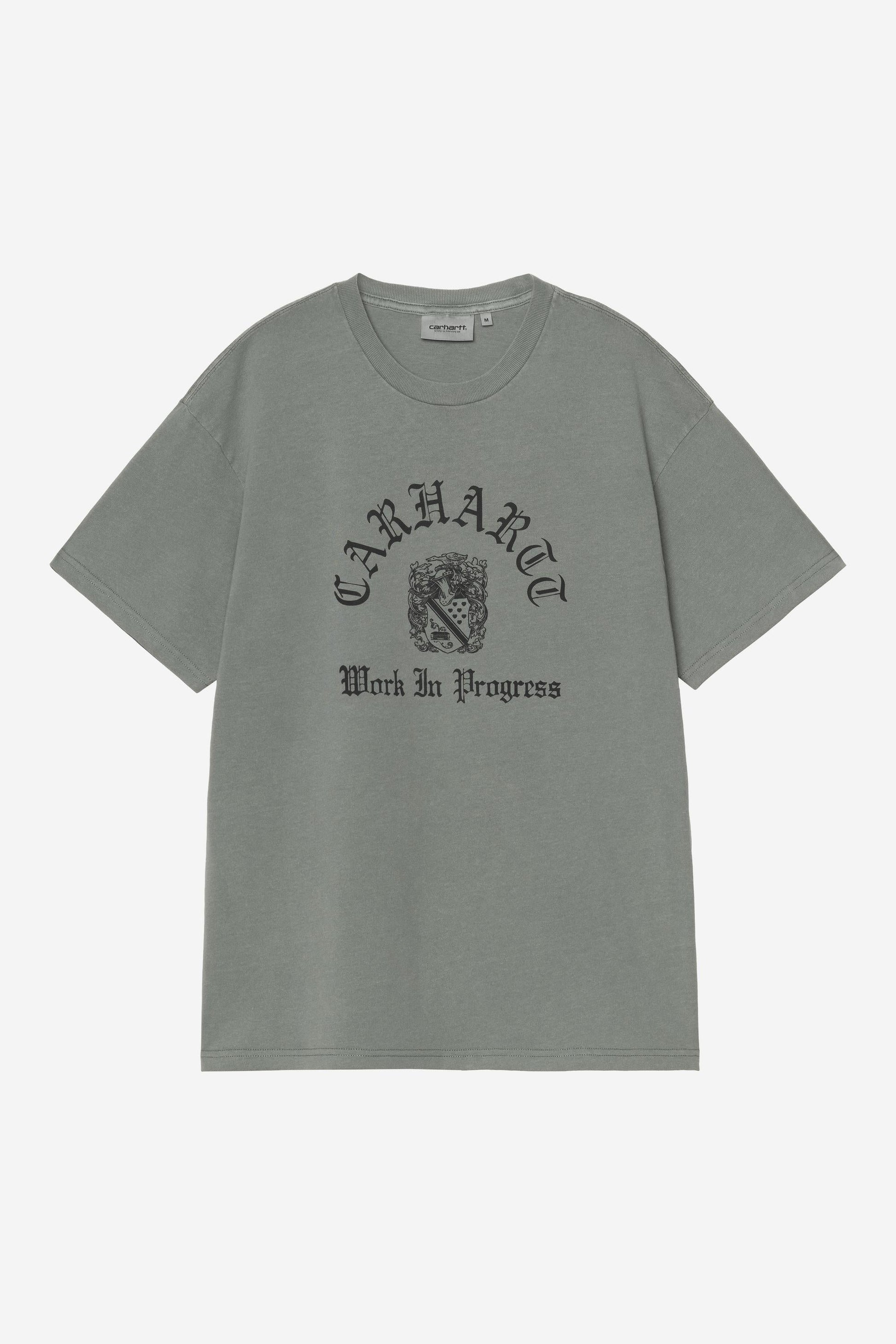 Coat Of Arms T-Shirt Velvet Green (Garment Dyed)