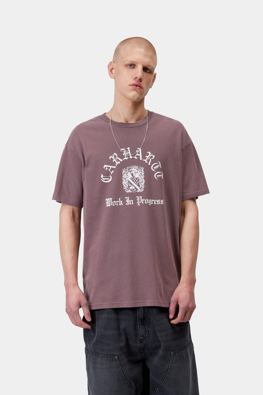 Coat Of Arms T-Shirt Cozy Purple (Garment Dyed)