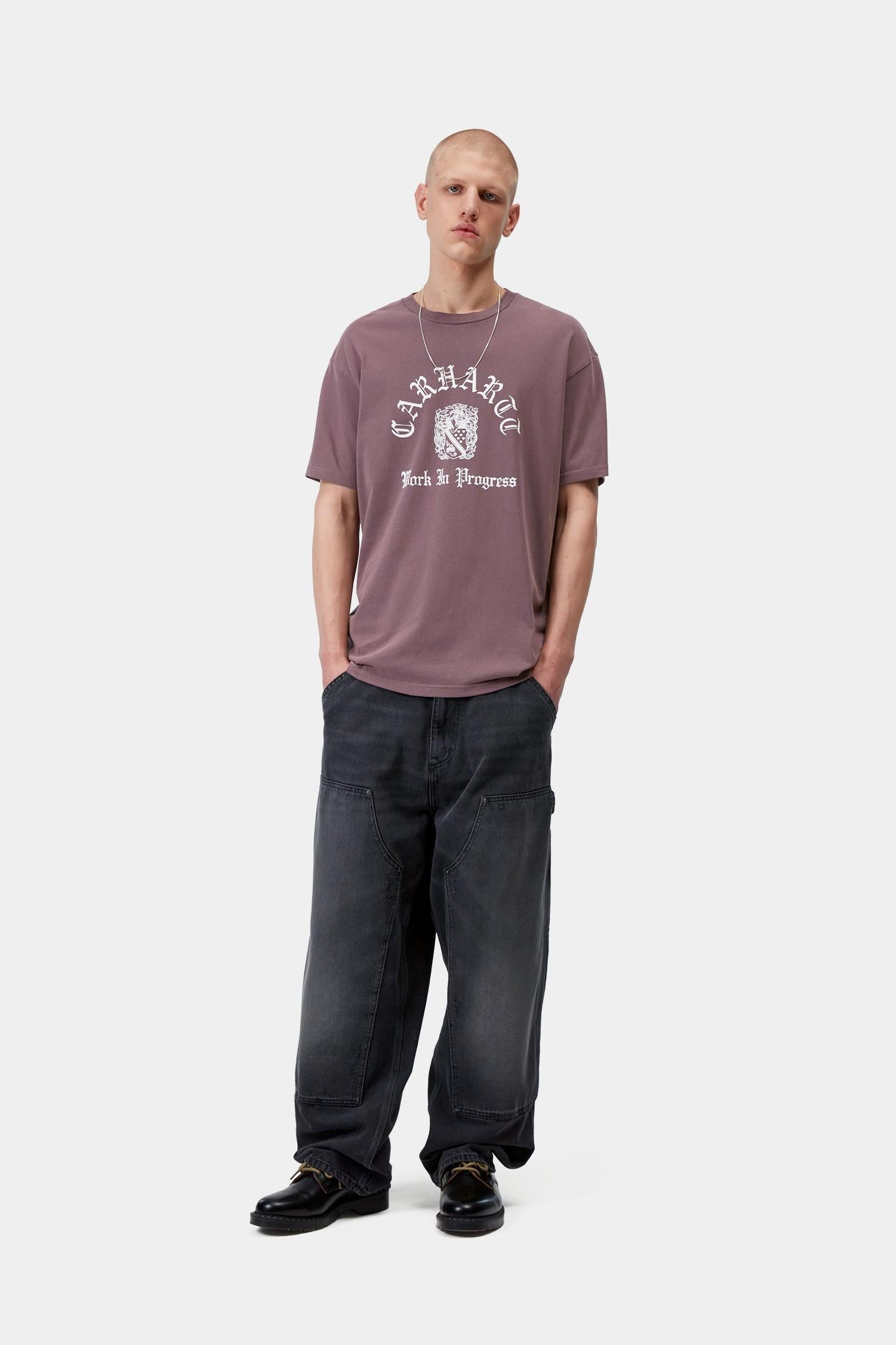 Coat Of Arms T-Shirt Cozy Purple (Garment Dyed)