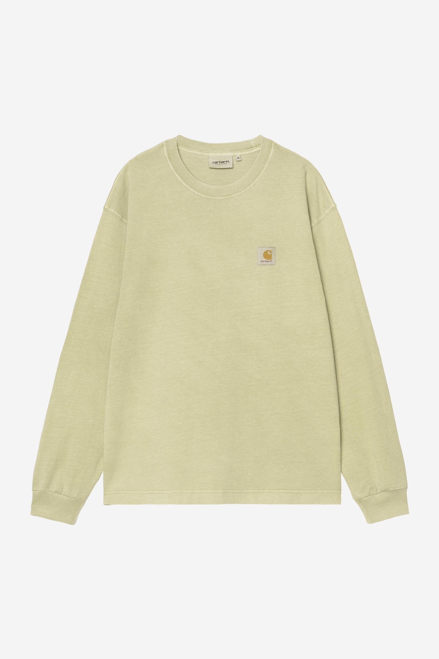 Nelson Long Sleeve T-Shirt Gentle Green (Garment Dyed)