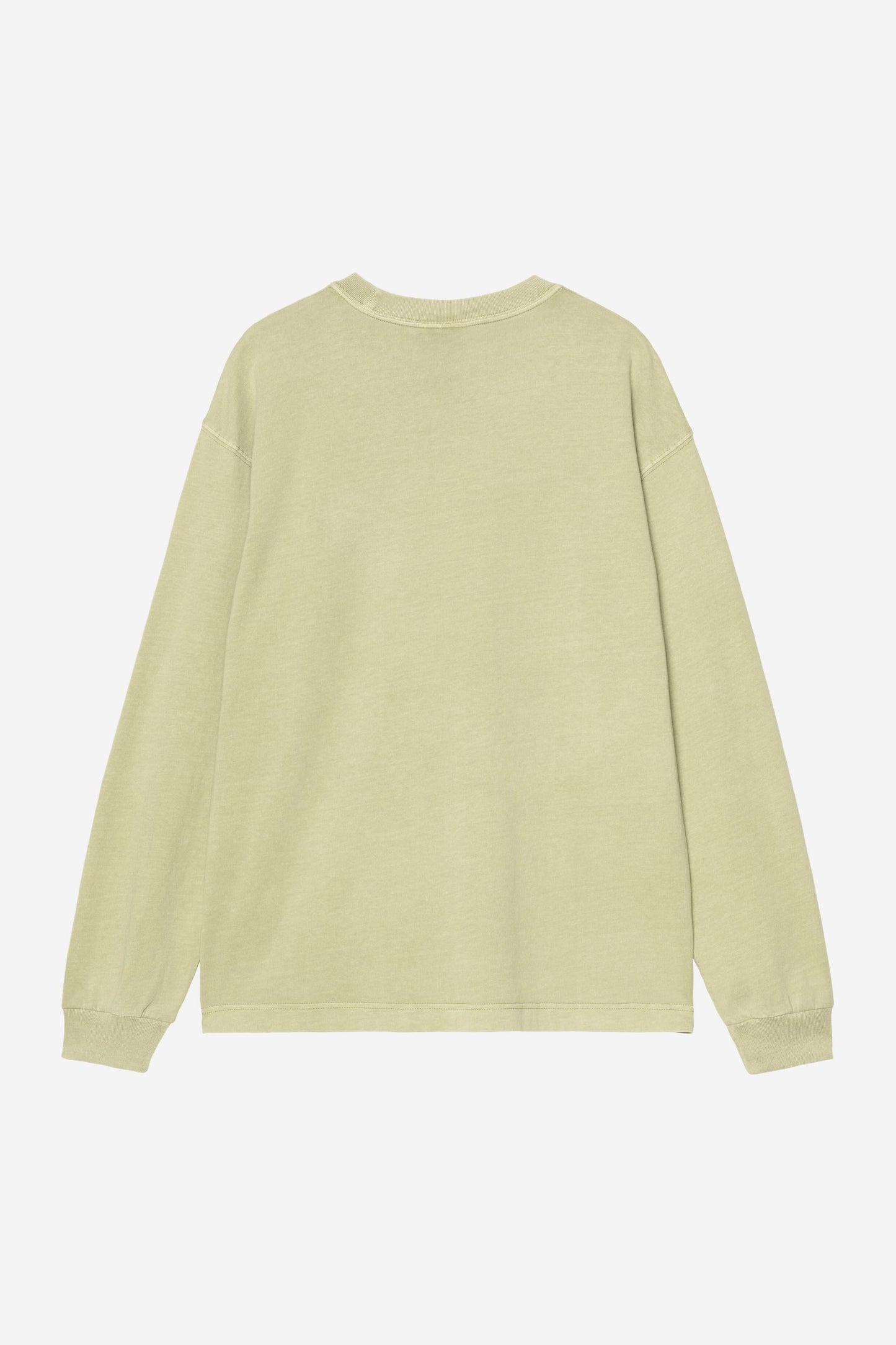 Nelson Long Sleeve T-Shirt Gentle Green (Garment Dyed)