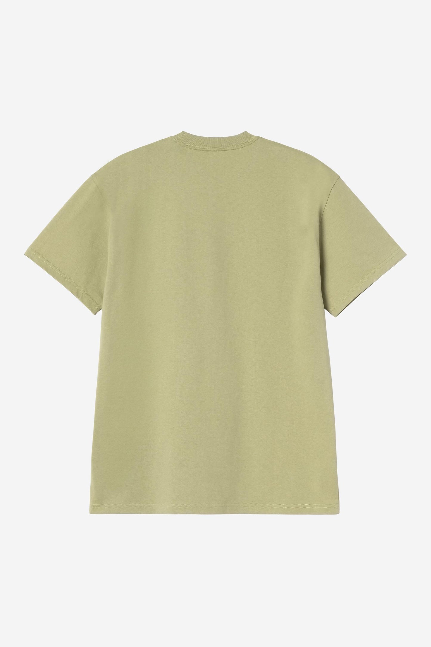Longhand Pocket T-Shirt Gentle Green / White