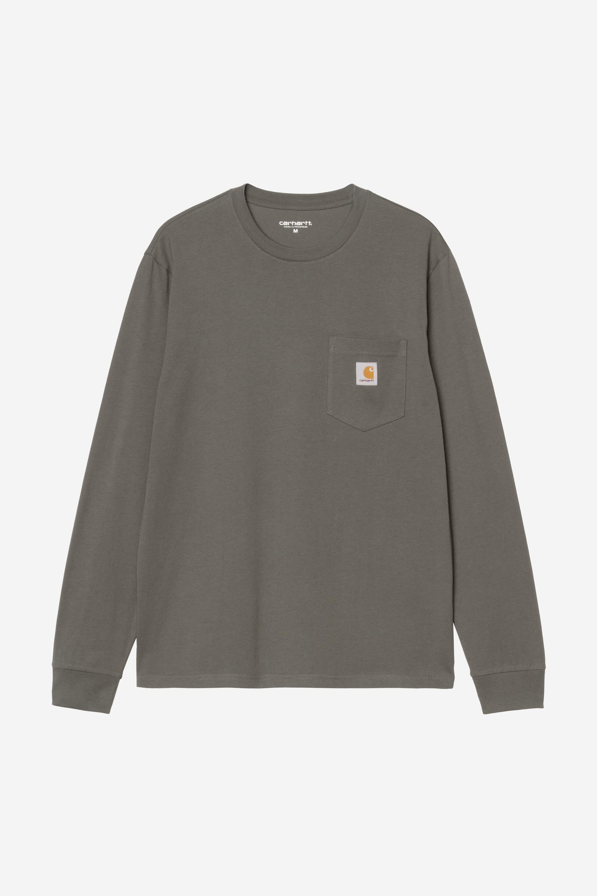 Long Sleeve Pocket T-Shirt Oxide Green