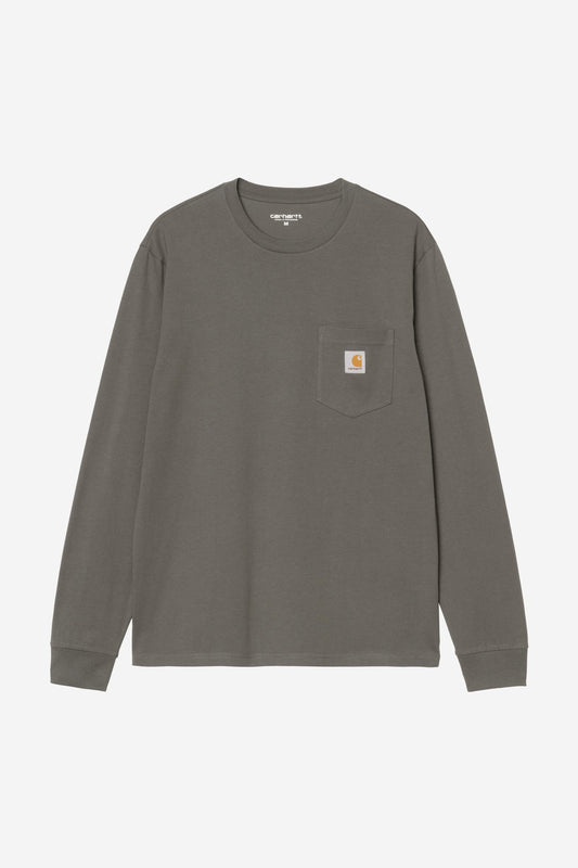 Long Sleeve Pocket T-Shirt Oxide Green