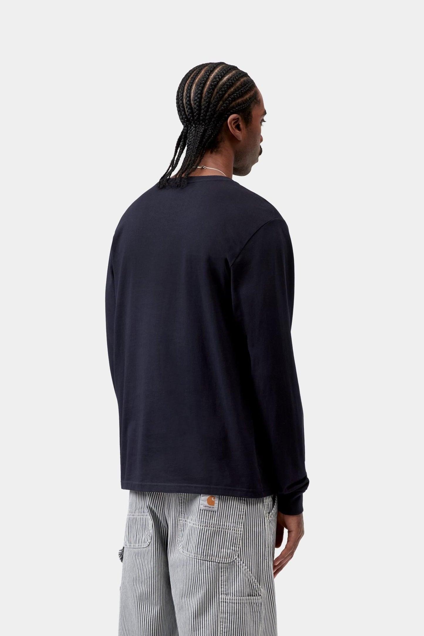 Pocket Long Sleeve T-Shirt Dark Navy