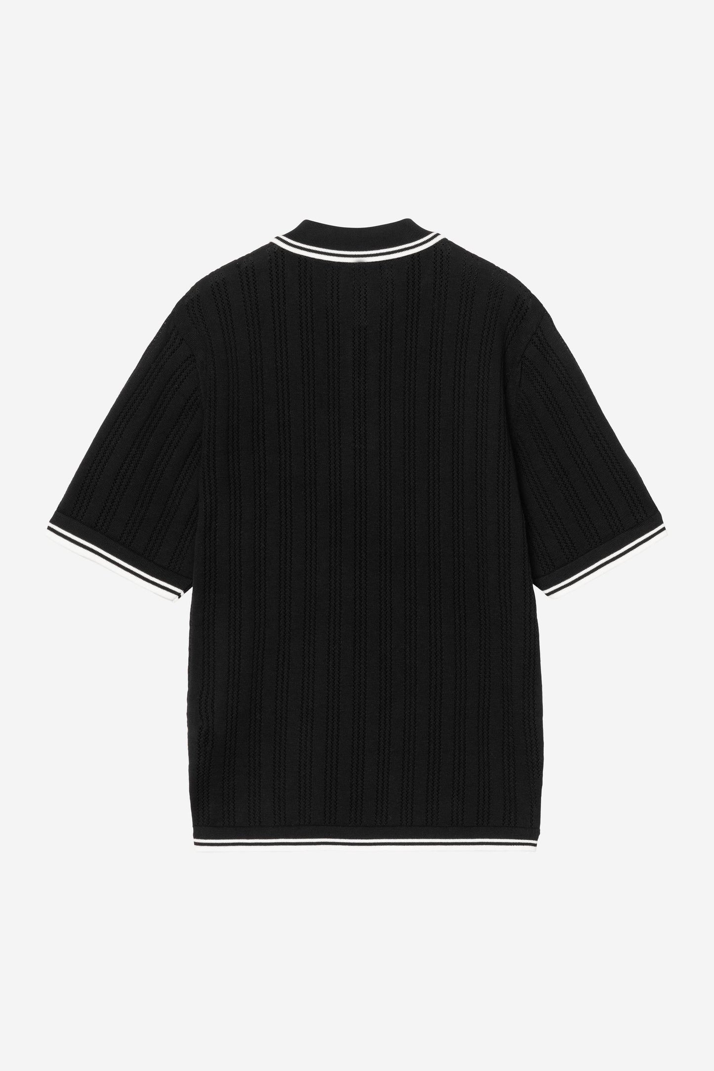 Short Sleeve Ramsey Polo Black / Wax