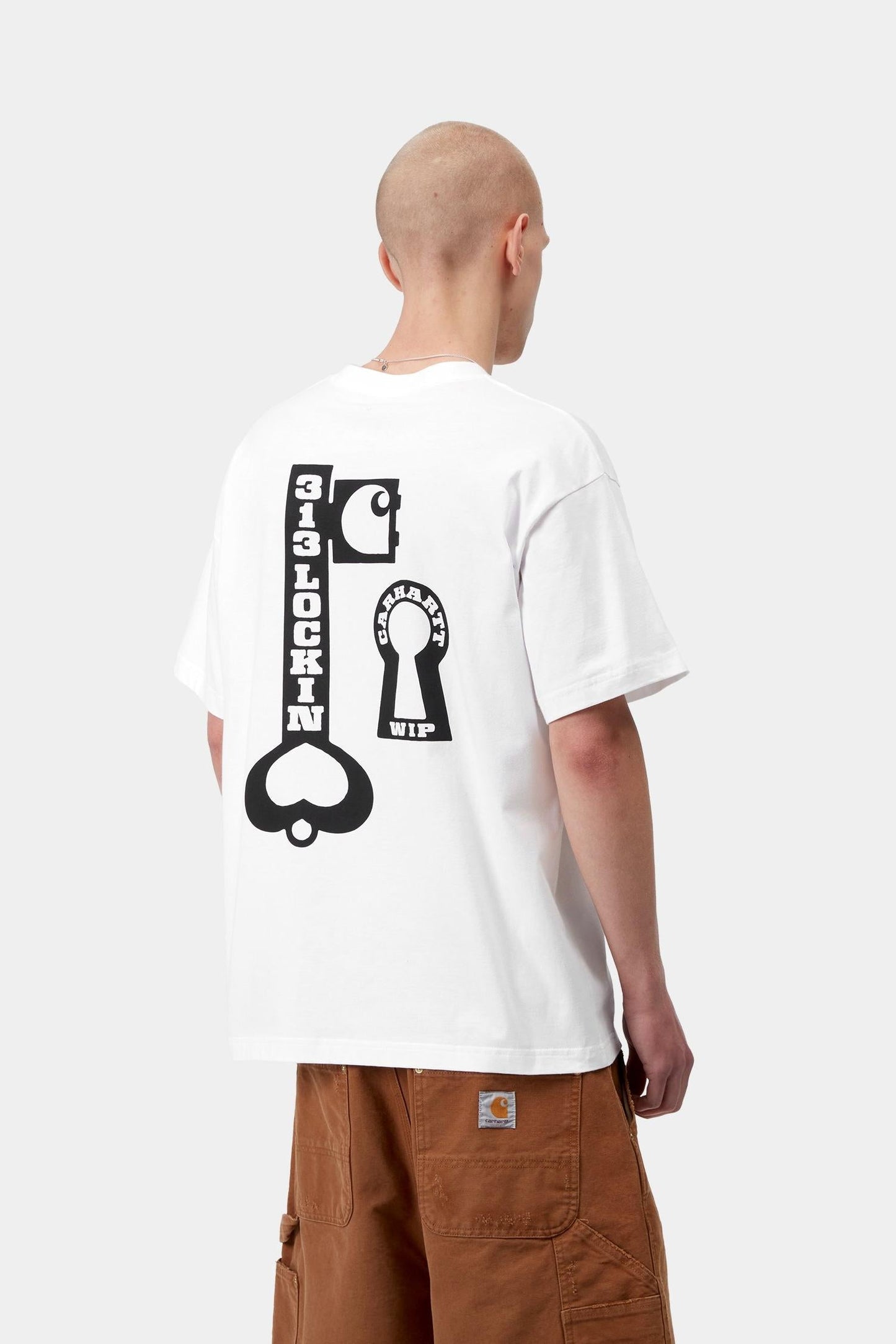 Locked T-Shirt White