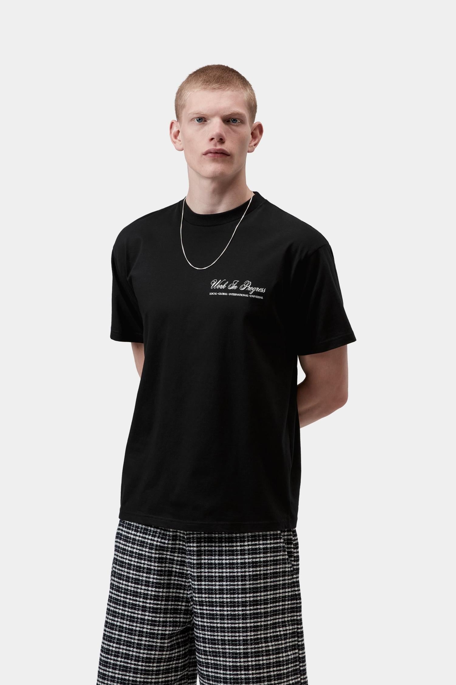 Cloud Heart T-Shirt Black