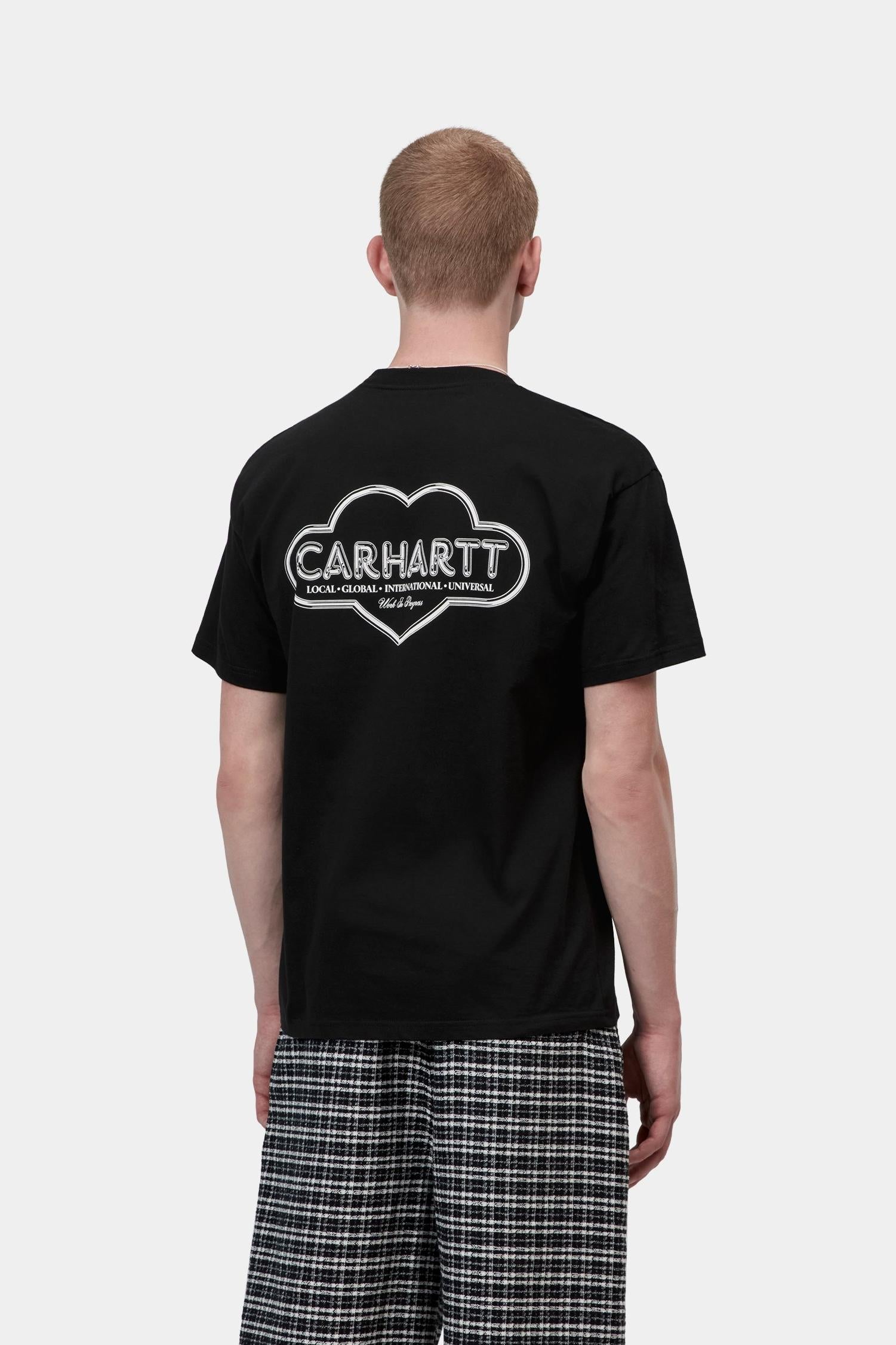 Cloud Heart T-Shirt Black