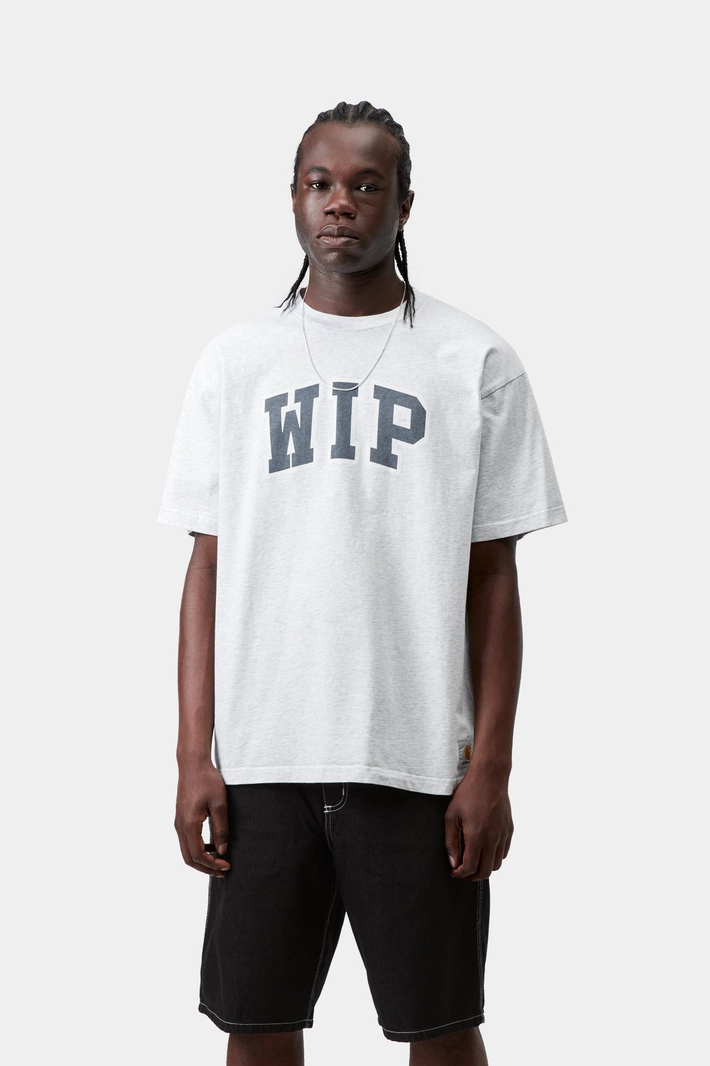WIP III T-Shirt Ash Heather (Heavy Stone Wash)
