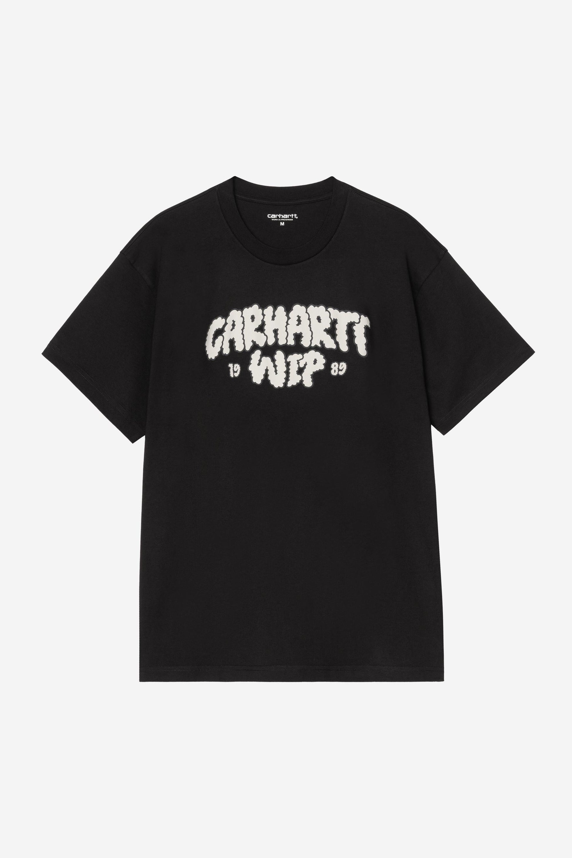 Cloud Script T-Shirt Black