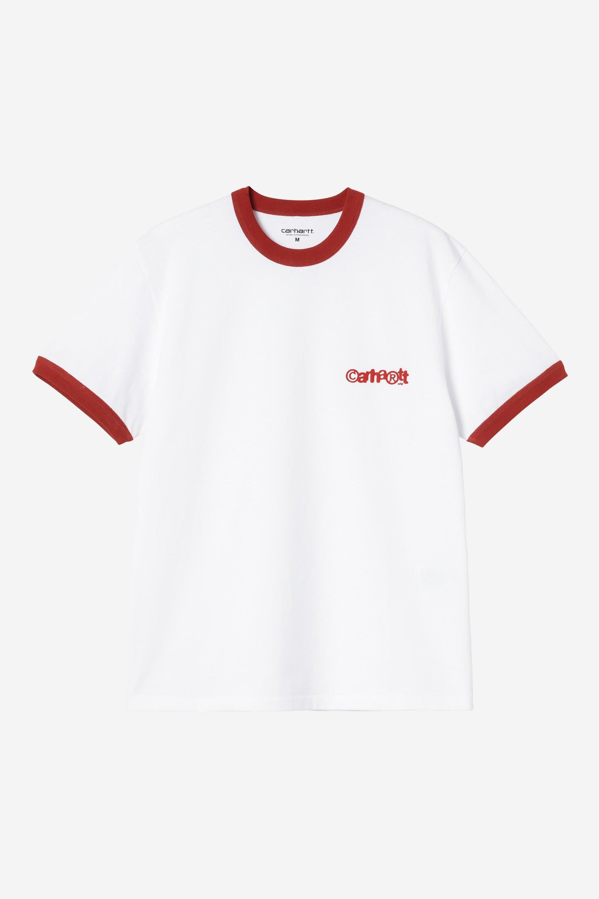 Ip Ringer T-Shirt White / Red