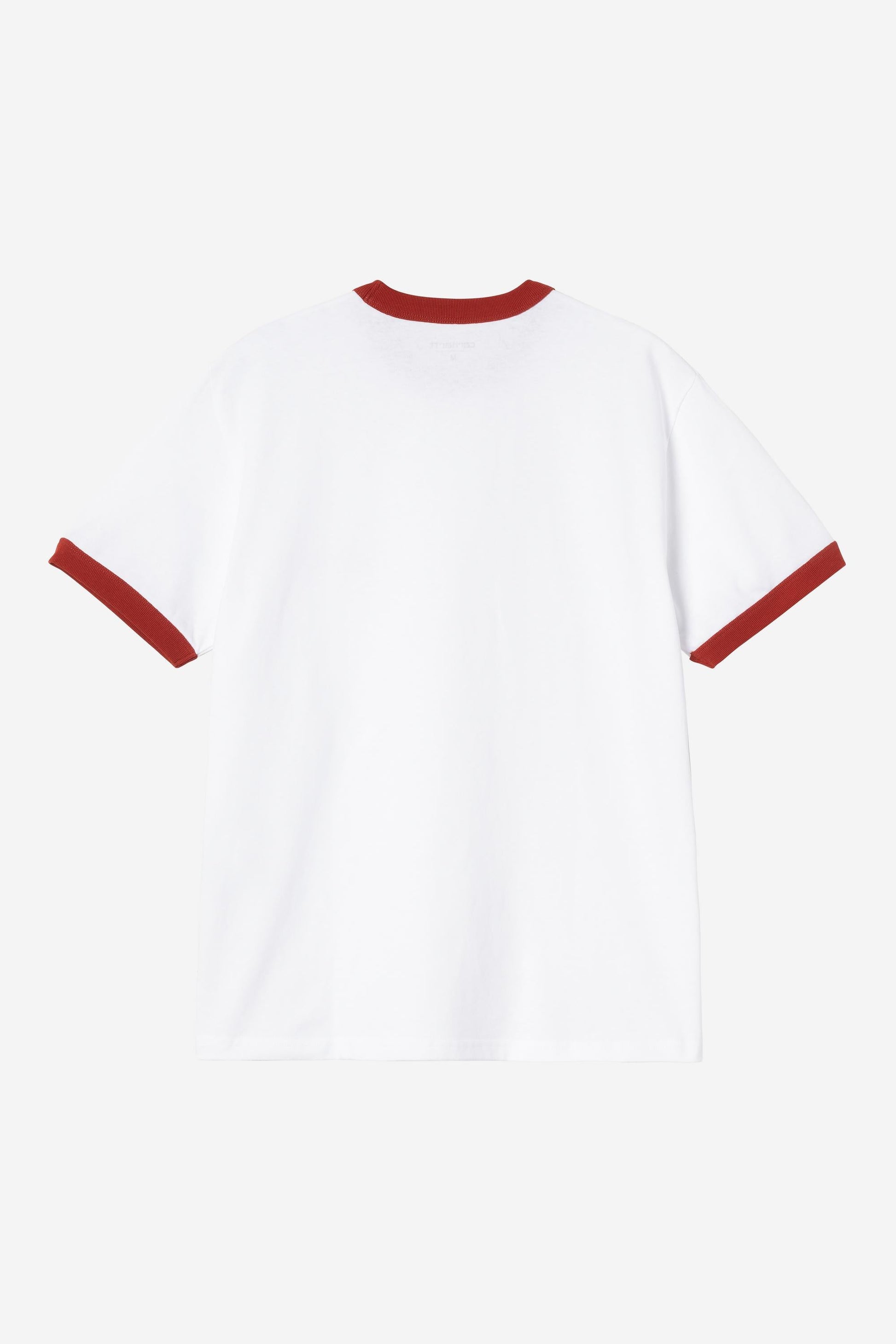 Ip Ringer T-Shirt White / Red