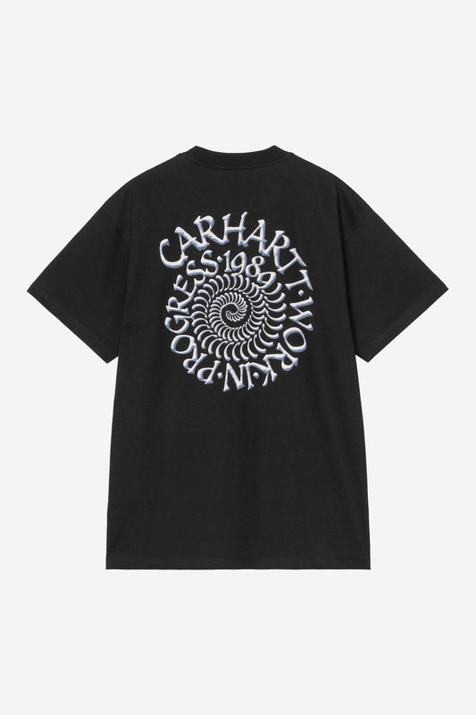 Spirals T-Shirt Black