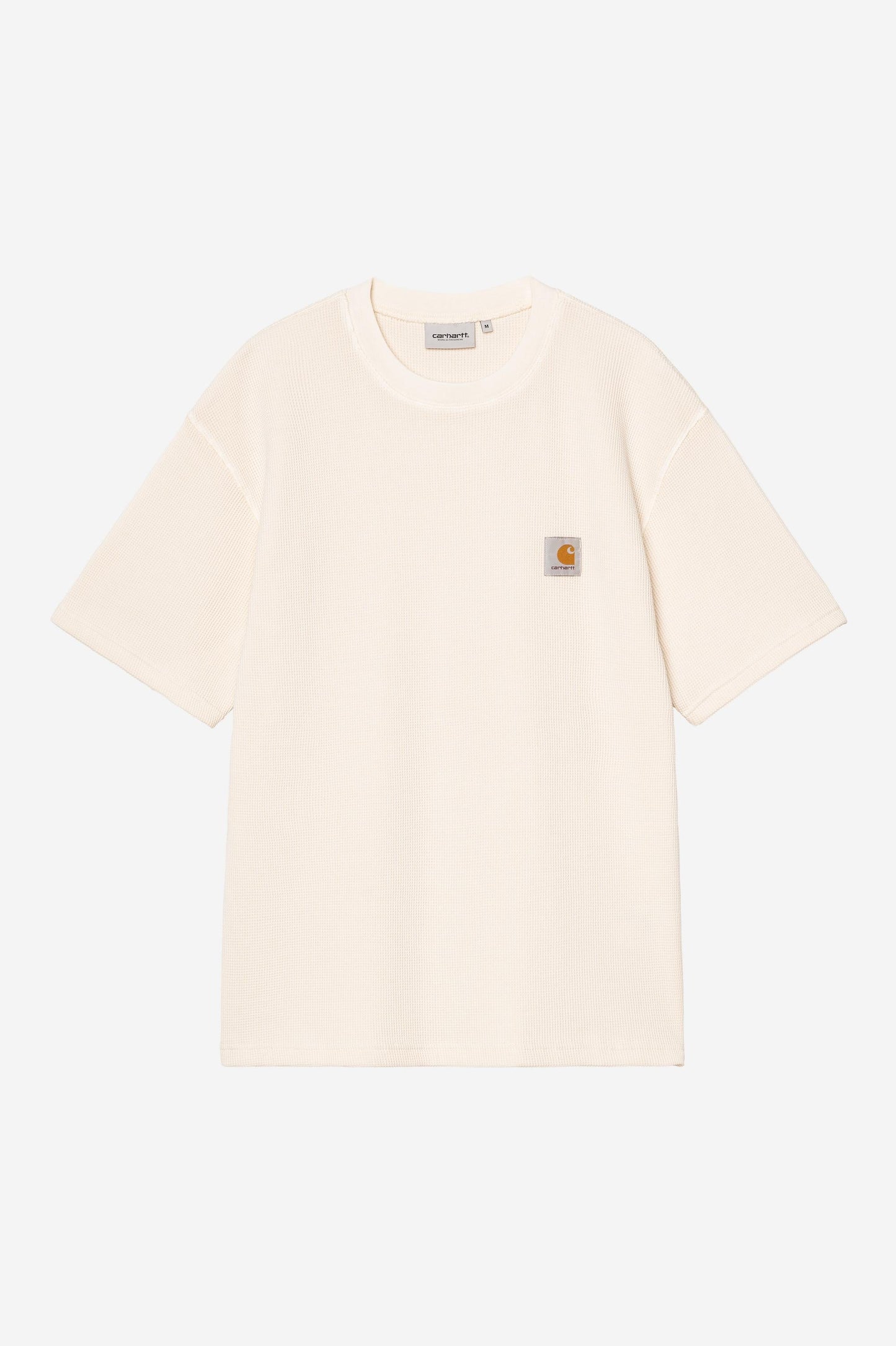 Nelson Waffle T-Shirt Natural (Garment Dyed)