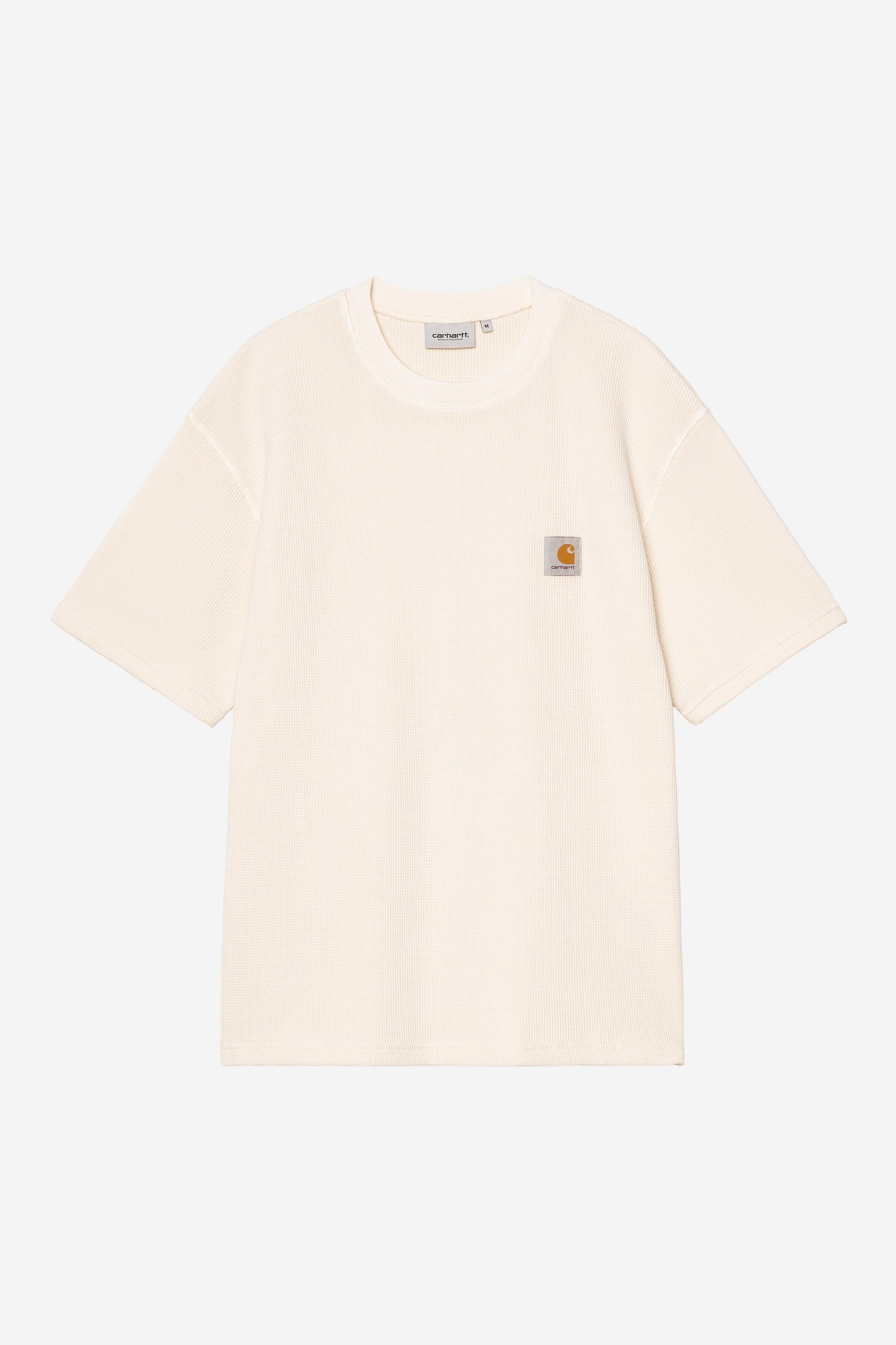 Nelson Waffle T-Shirt Natural (Garment Dyed)