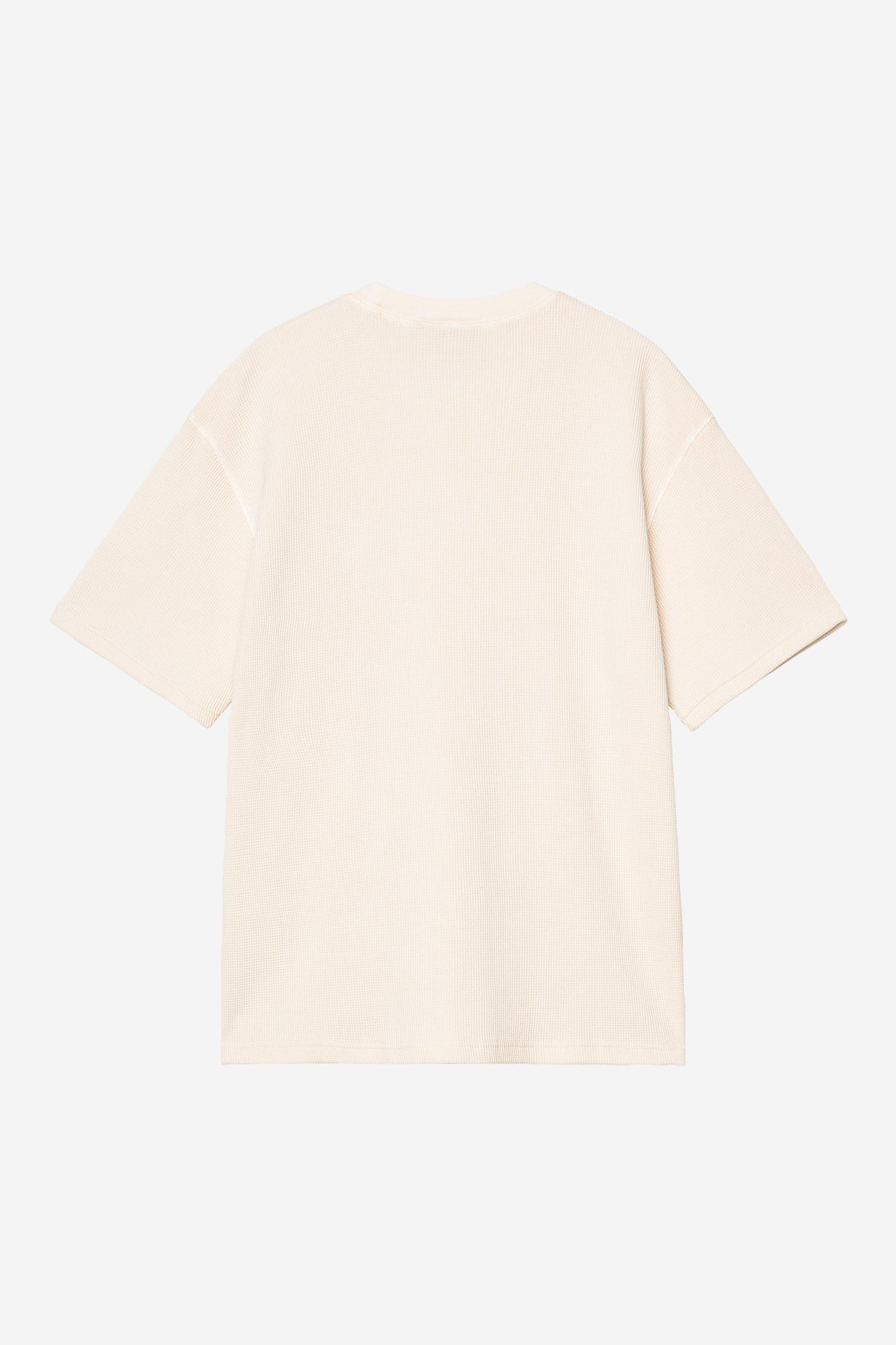 Nelson Waffle T-Shirt Natural (Garment Dyed)