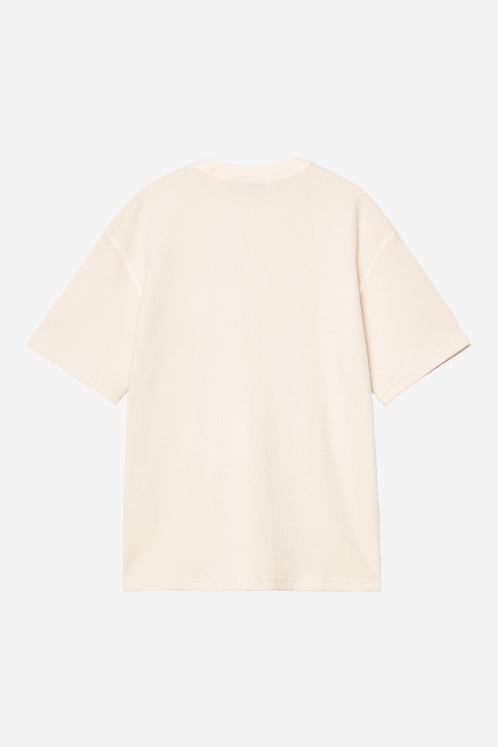 Nelson Waffle T-Shirt Natural (Garment Dyed)
