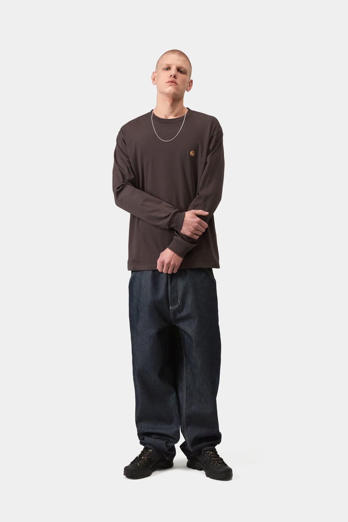 Chase Long Sleeve T-Shirt Shale