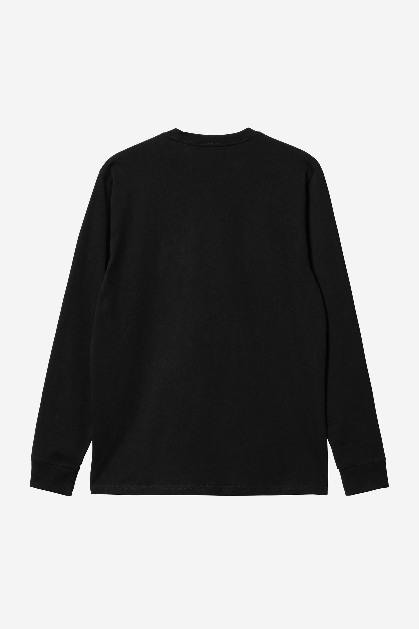 Long Sleeve Pocket T-Shirt Black