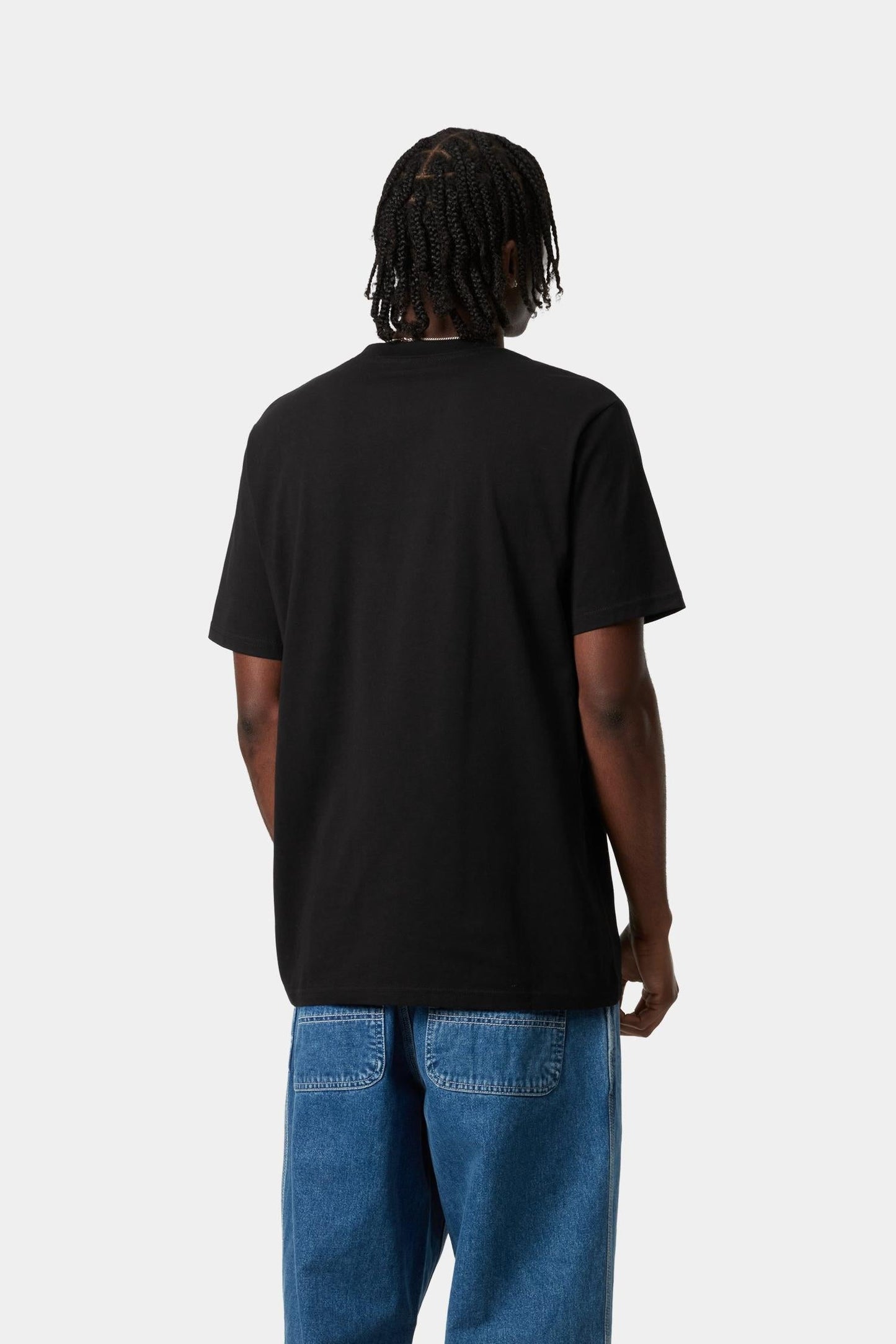 Script T-Shirt Black / White