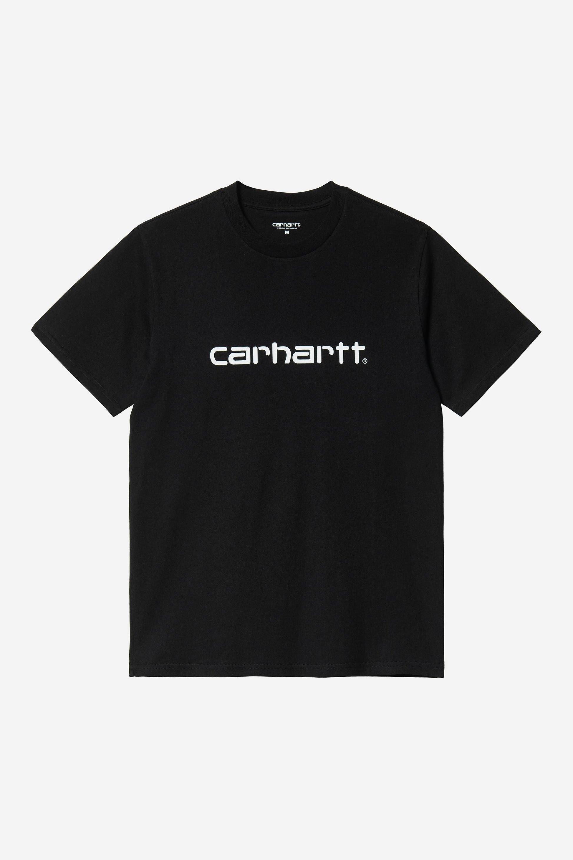 Script T-Shirt Black / White