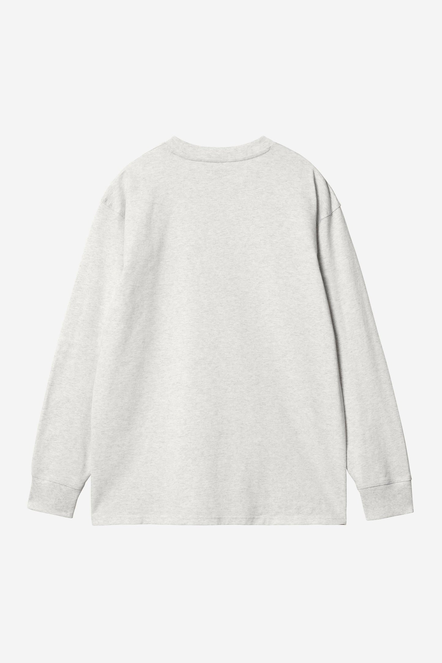 American Script Long Sleeve T-Shirt Ash Heather