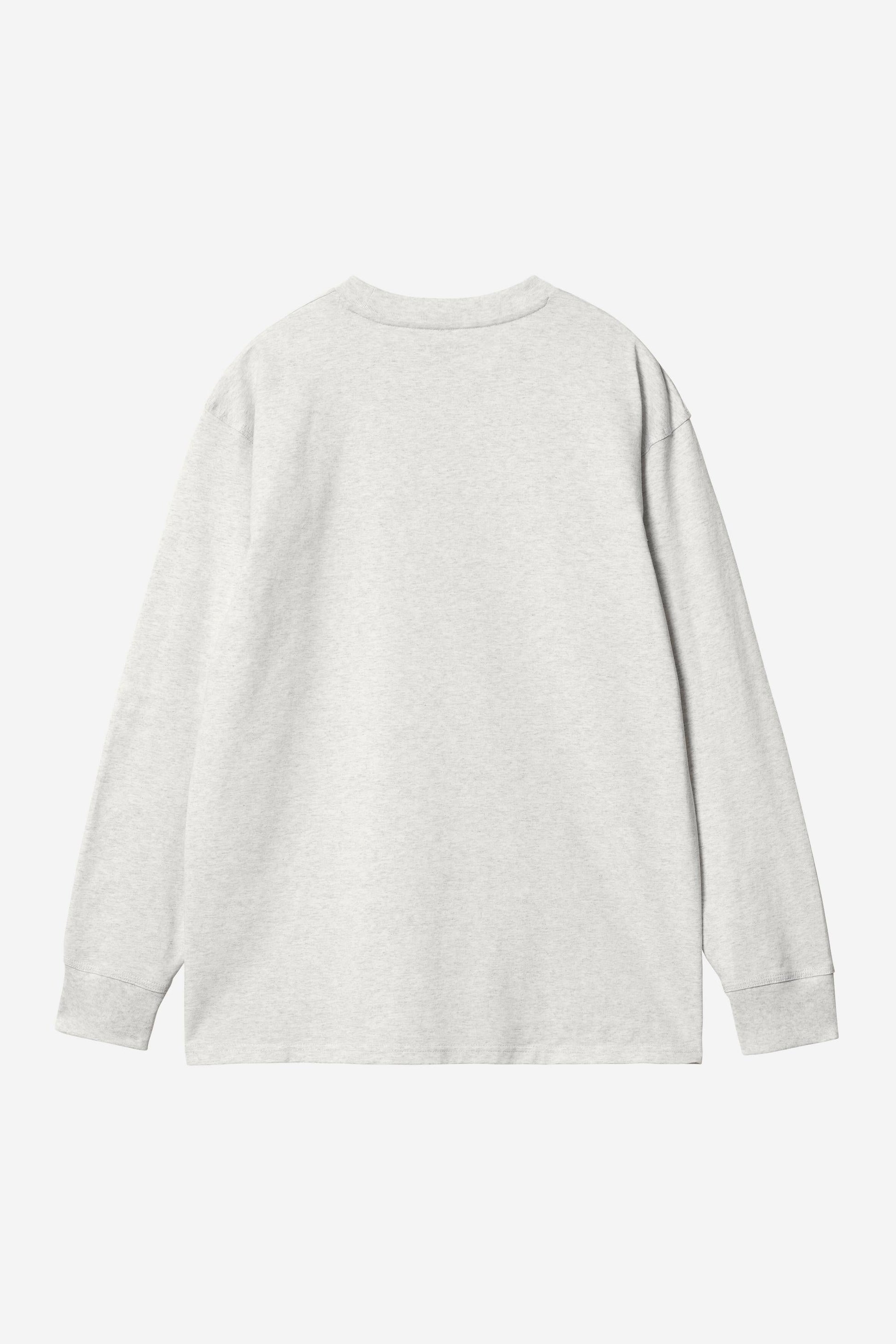 American Script Long Sleeve T-Shirt Ash Heather