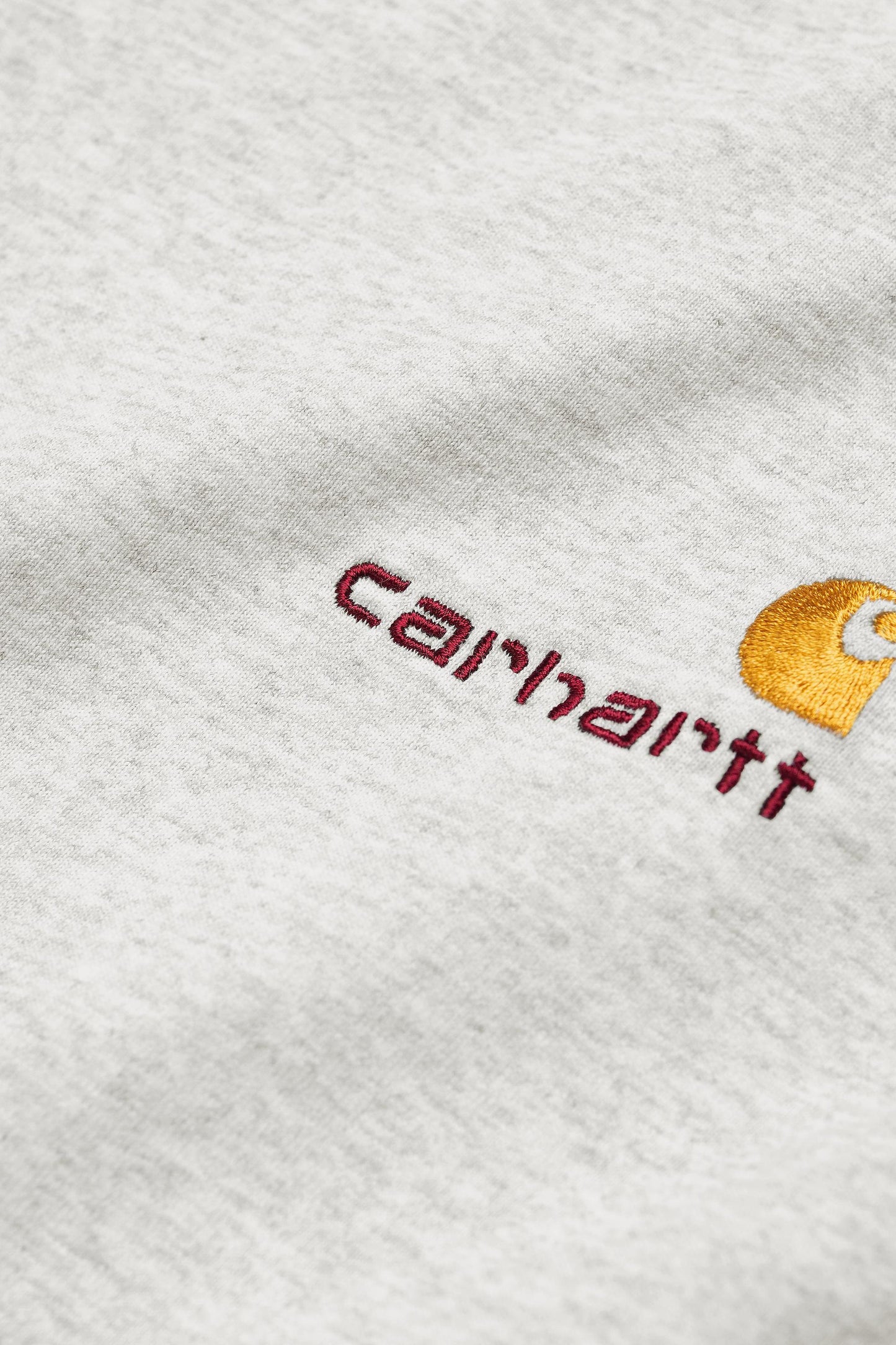 American Script Long Sleeve T-Shirt Ash Heather