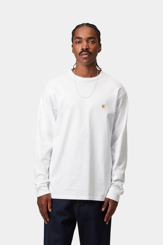 Chase Long Sleeve T-Shirt White