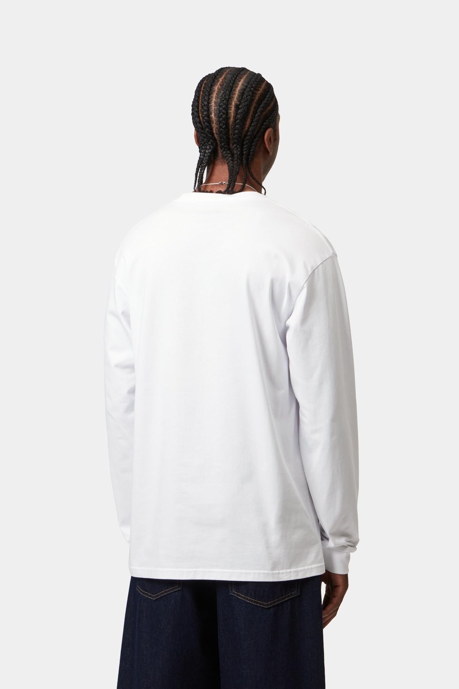 Chase Long Sleeve T-Shirt White