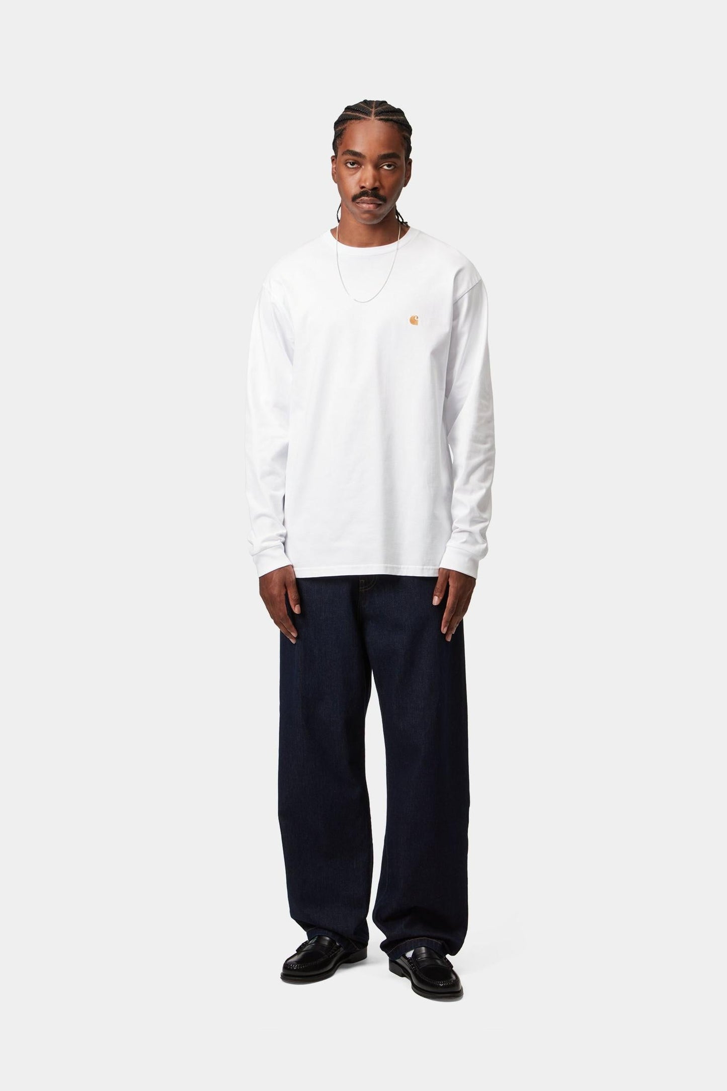 Chase Long Sleeve T-Shirt White