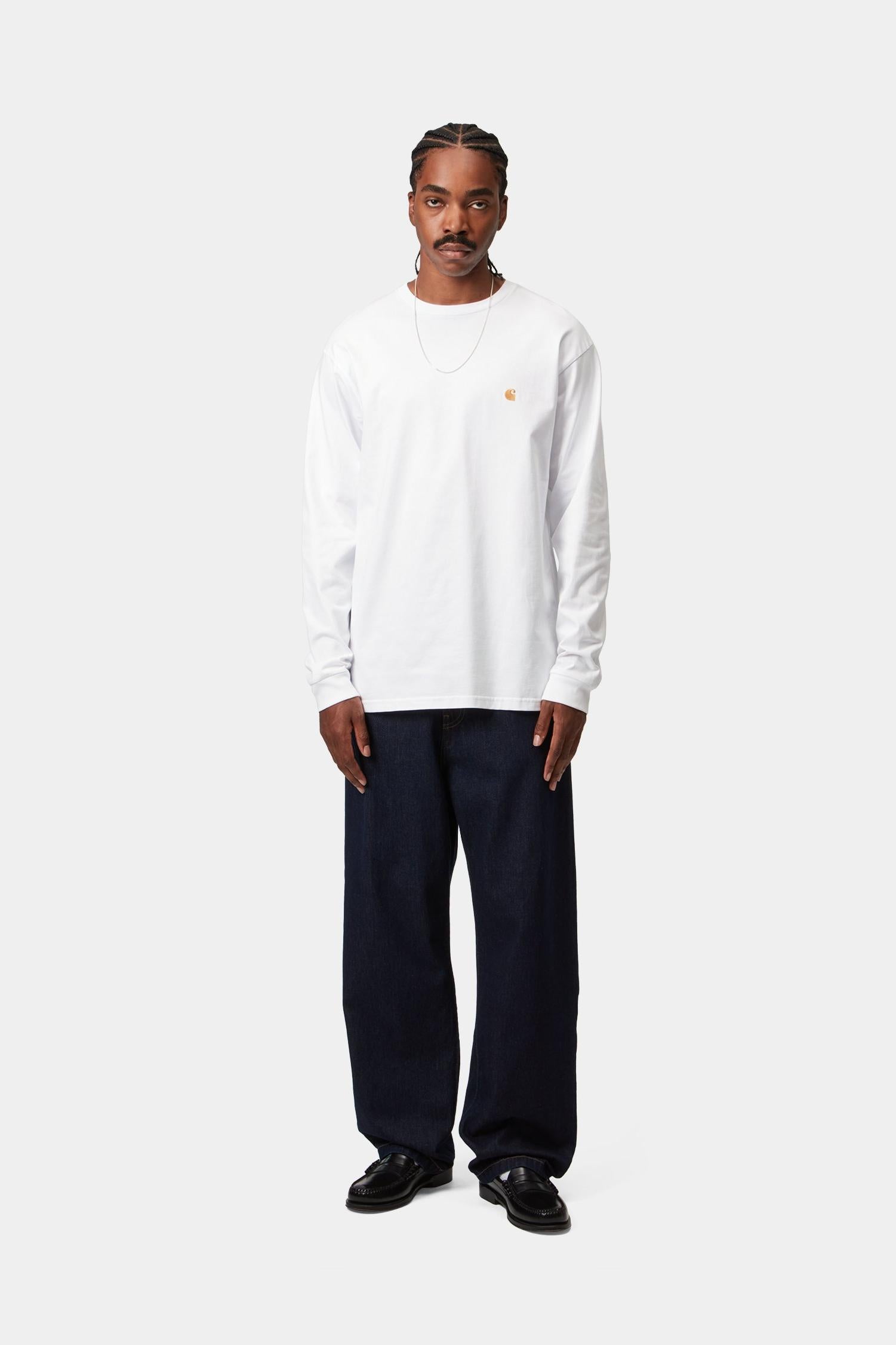 Chase Long Sleeve T-Shirt White