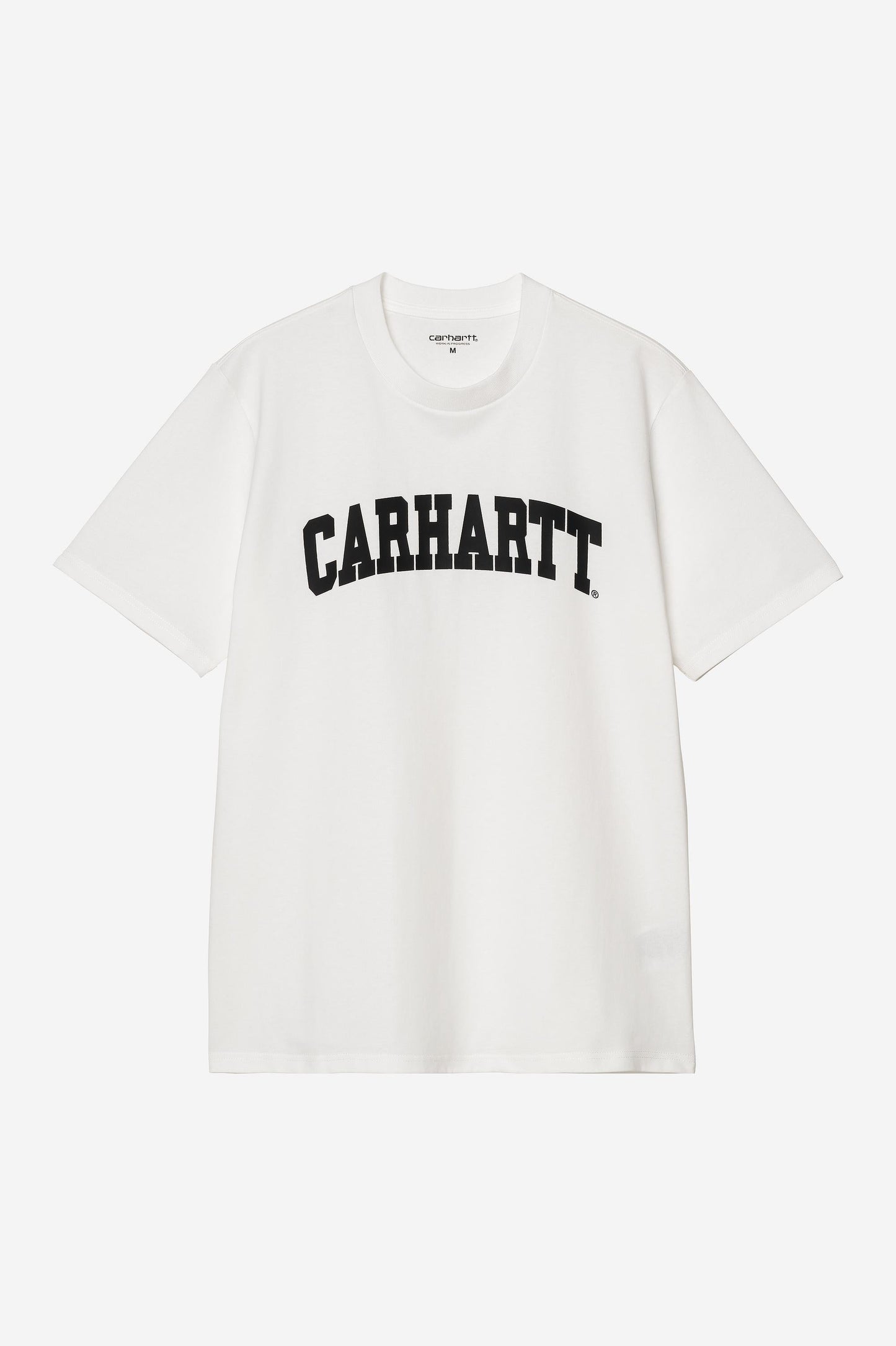 University T-Shirt White / Black