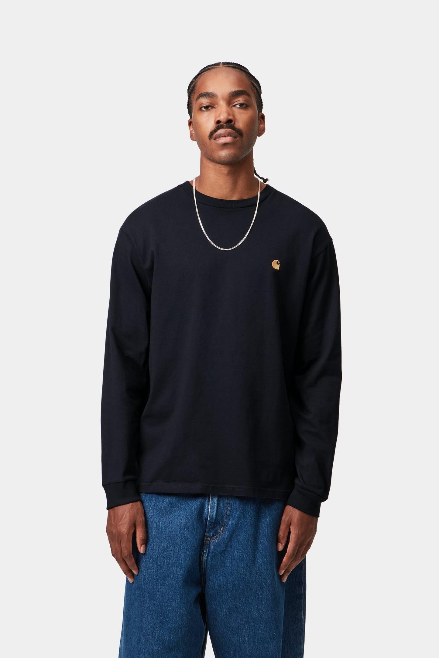Chase Long Sleeve T-Shirt Dark Navy