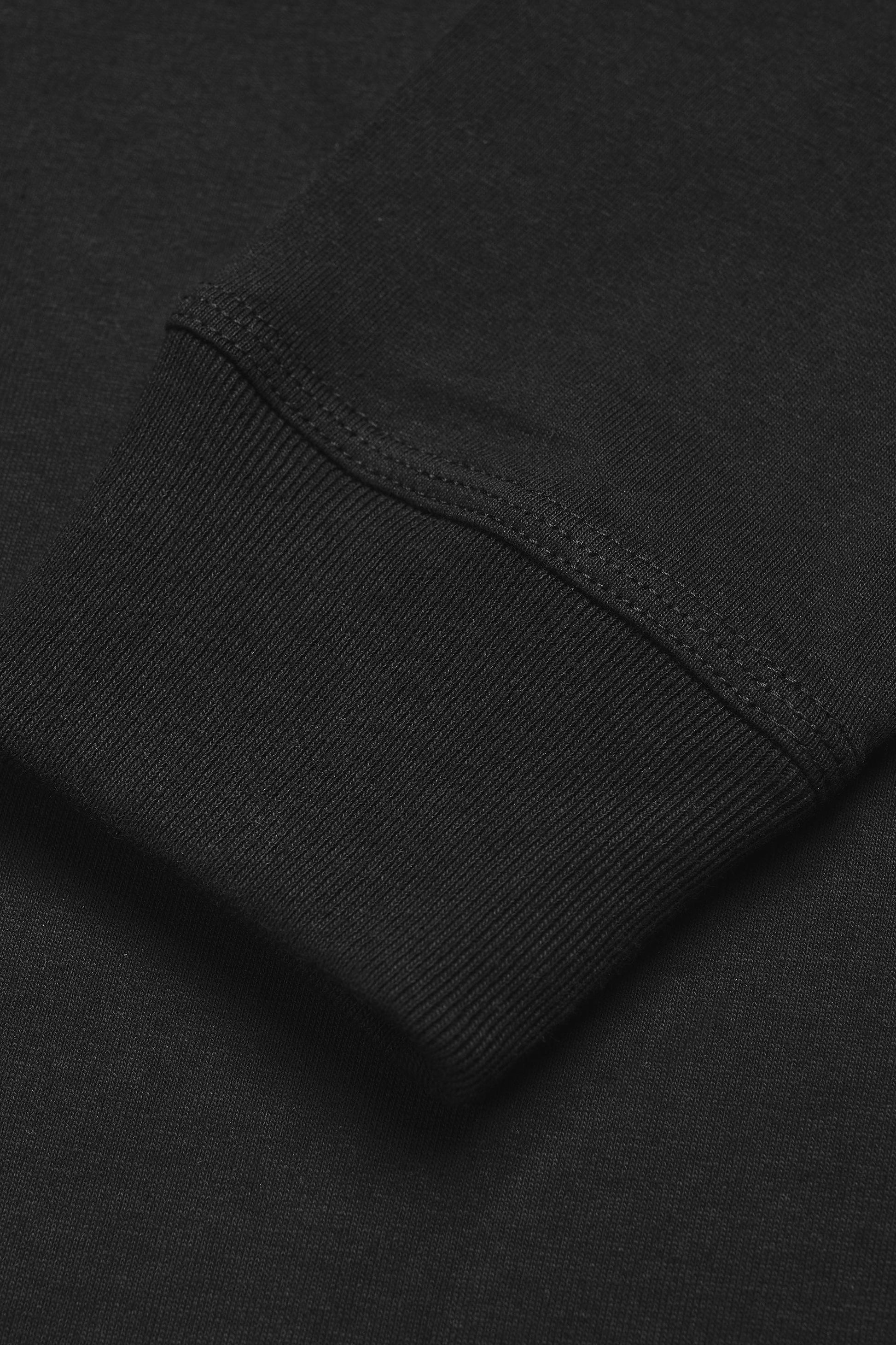 American Script Long Sleeve T-Shirt Black