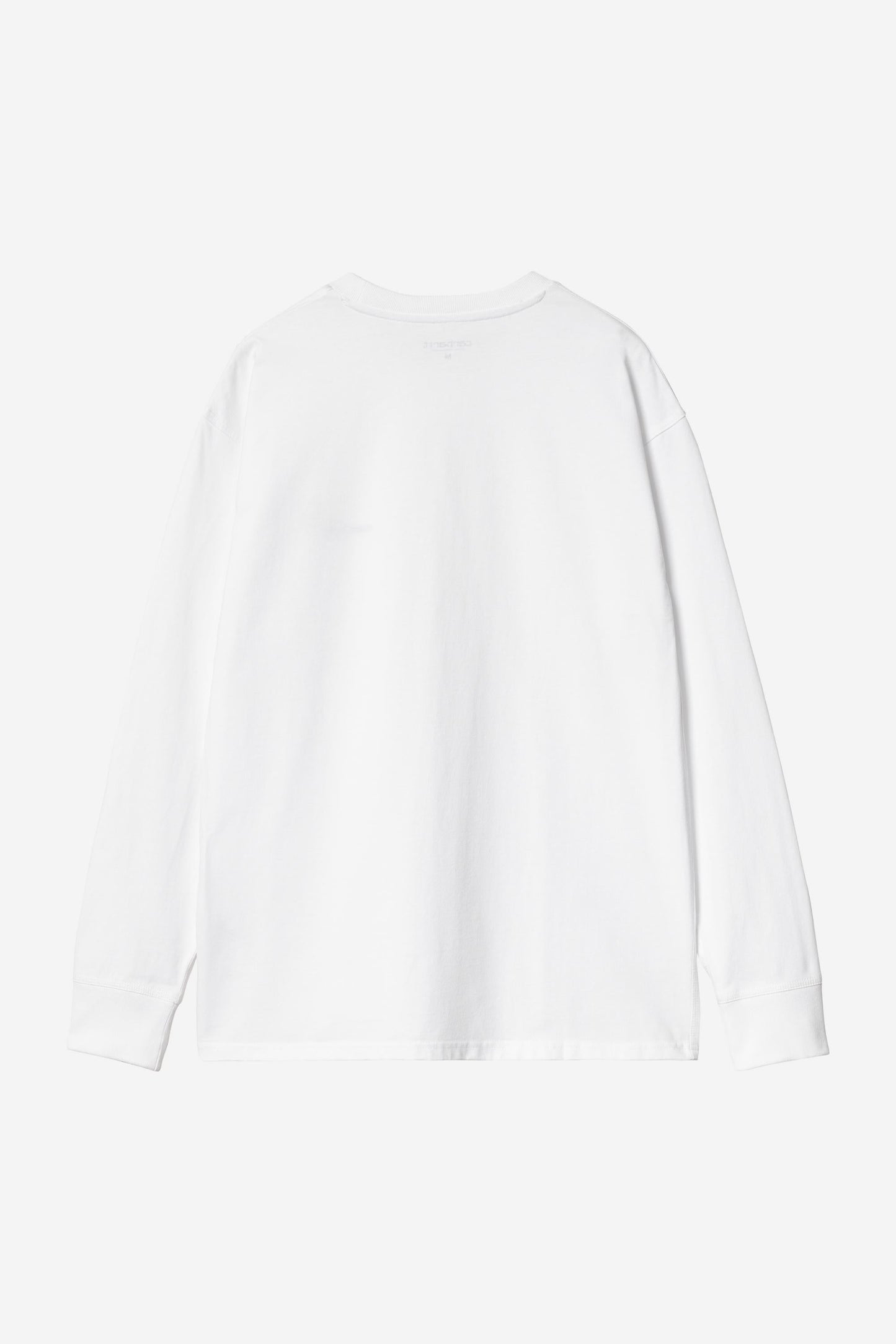 American Script Long Sleeve T-Shirt White