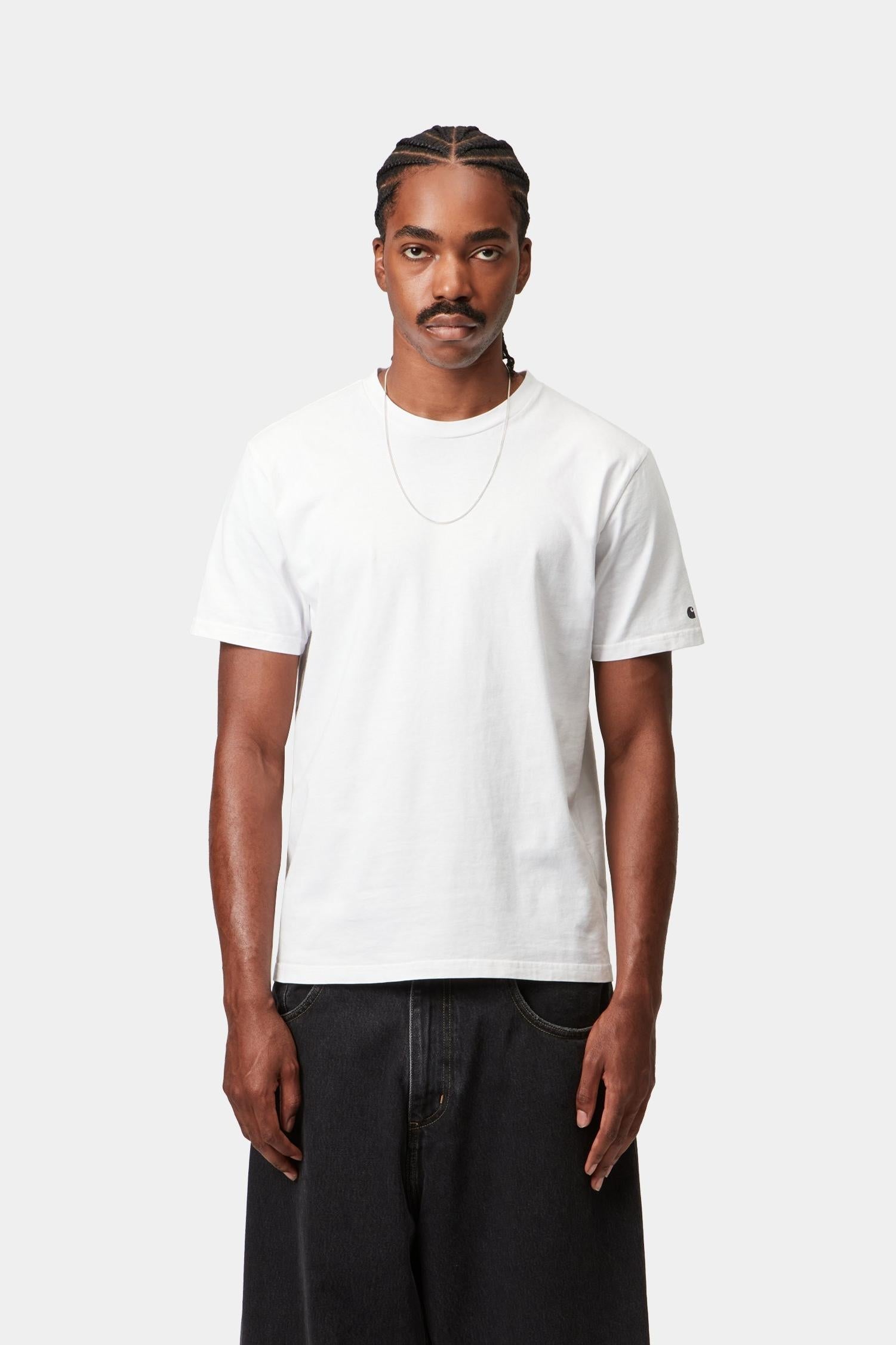 Base T-Shirt White / Black
