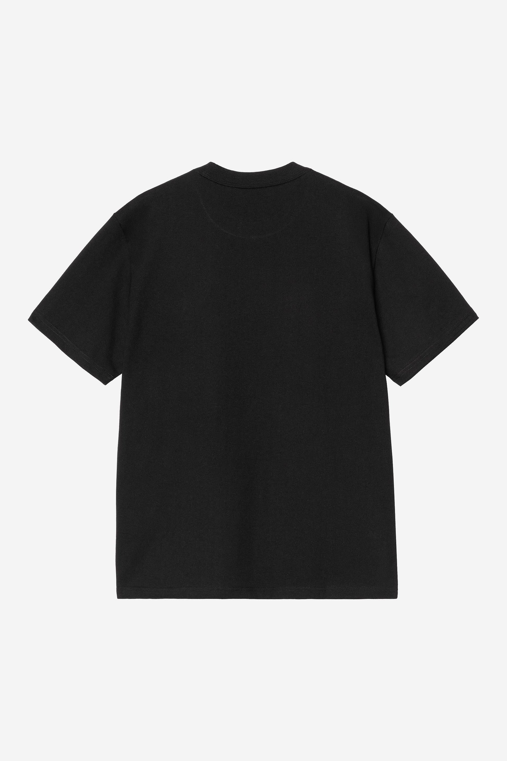 University T-Shirt Black / White