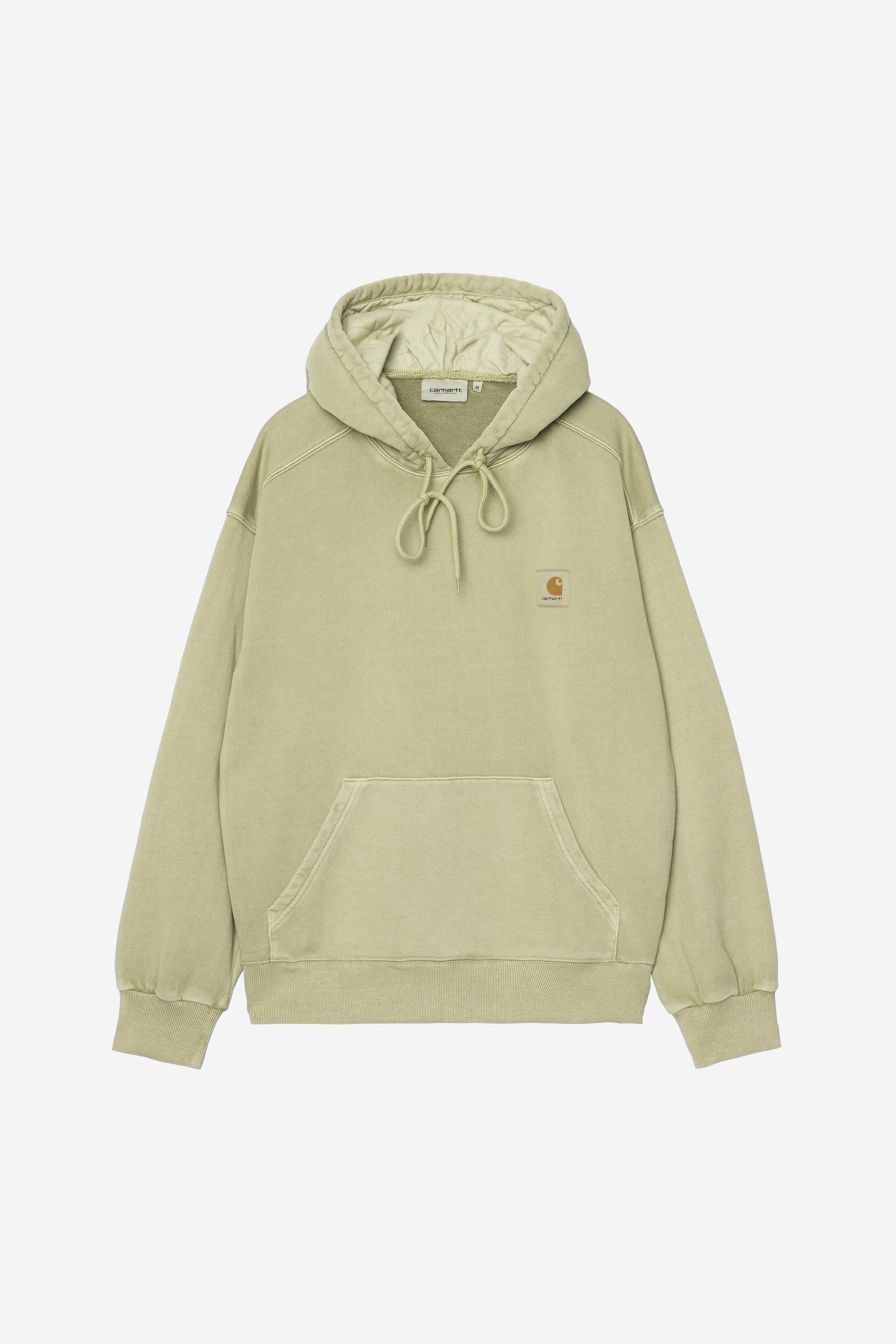 Hooded Nelson Sweatshirt Gentle Green (Garment Dyed)