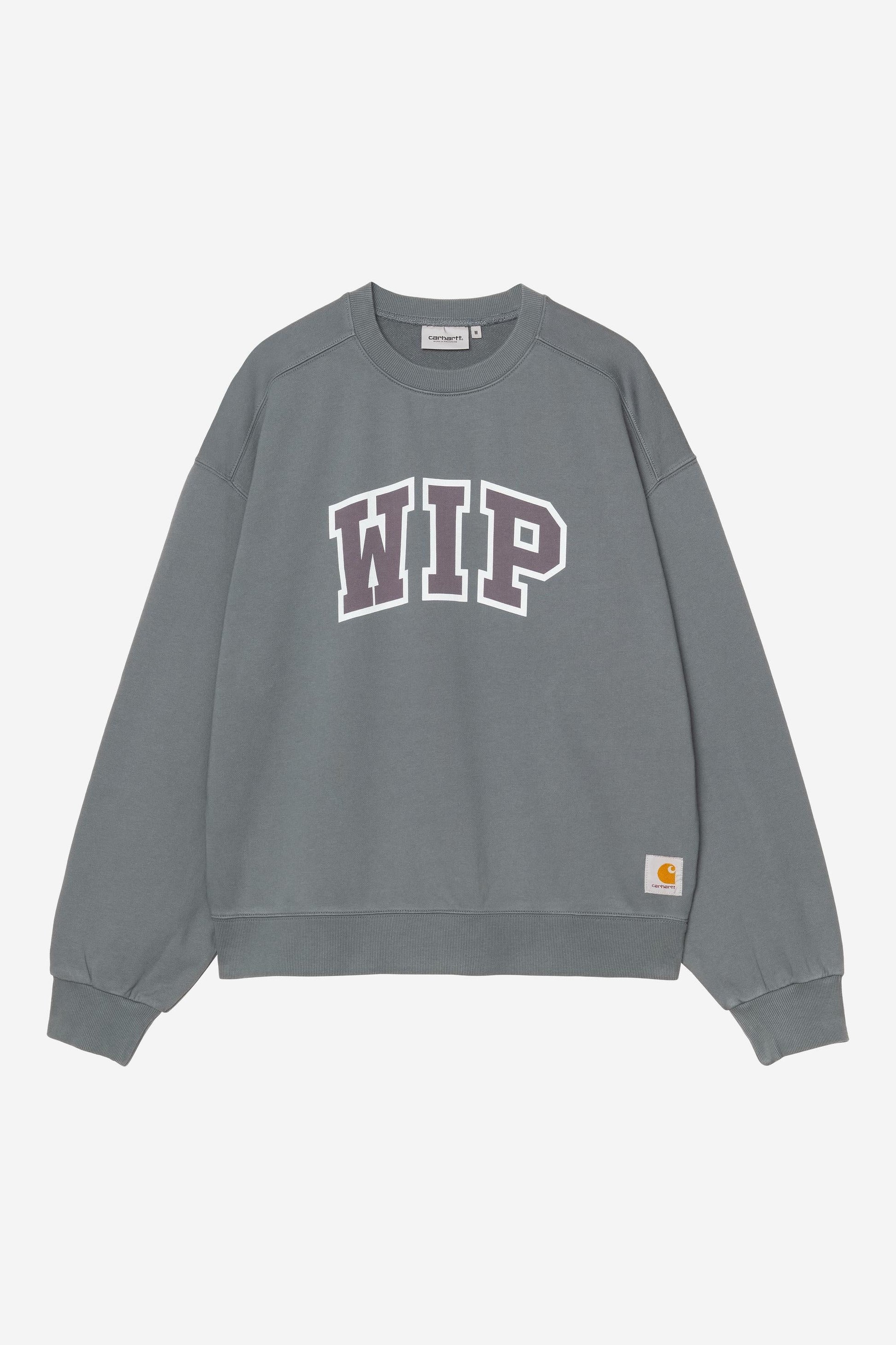 WIP III Sweatshirt Cozy Blue (Heavy Stone Wash)