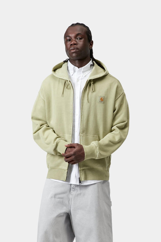 Hooded Nelson Jacket Gentle Green (Garment Dyed)