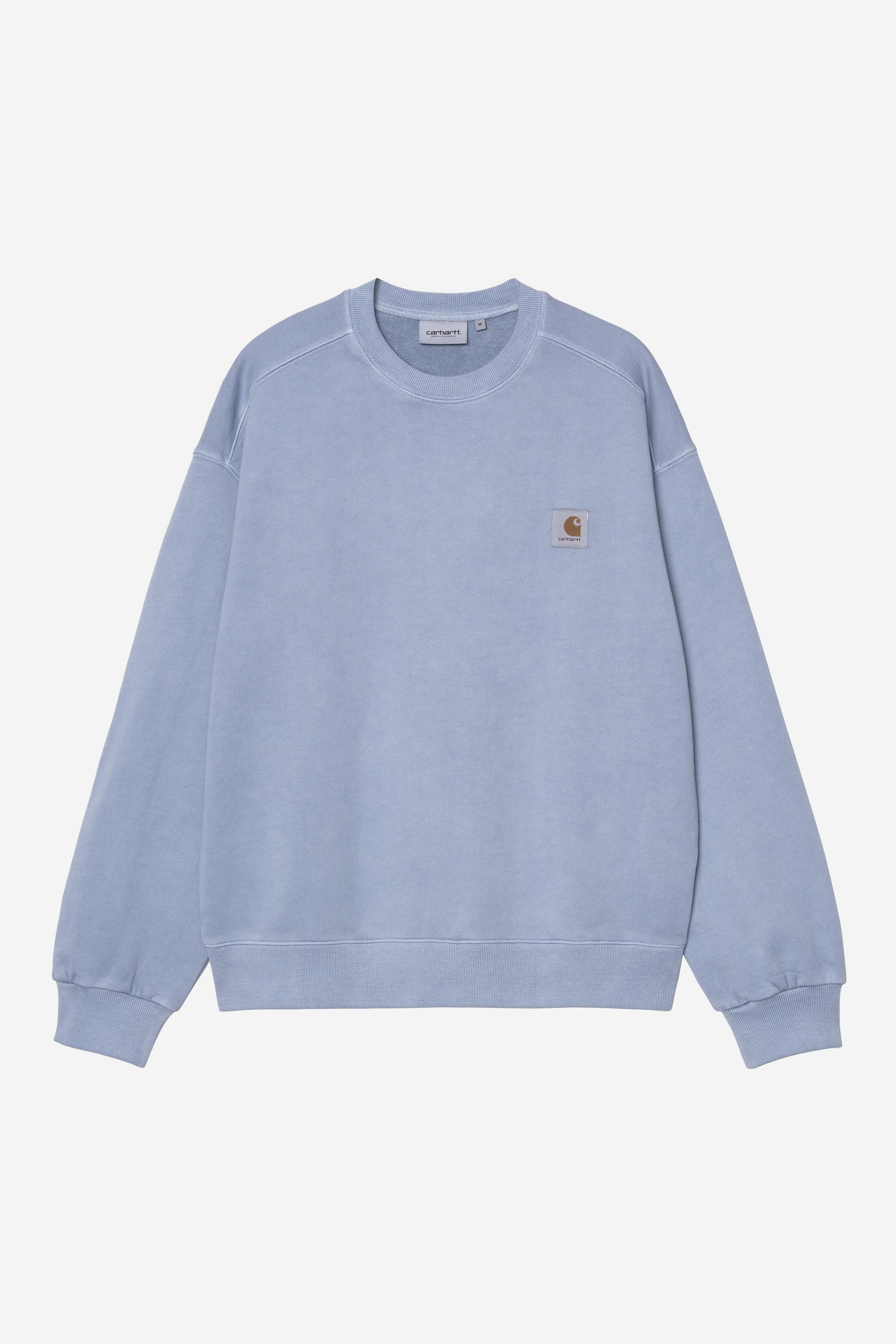 Nelson Sweatshirt Gentle Blue (Garment Dyed)