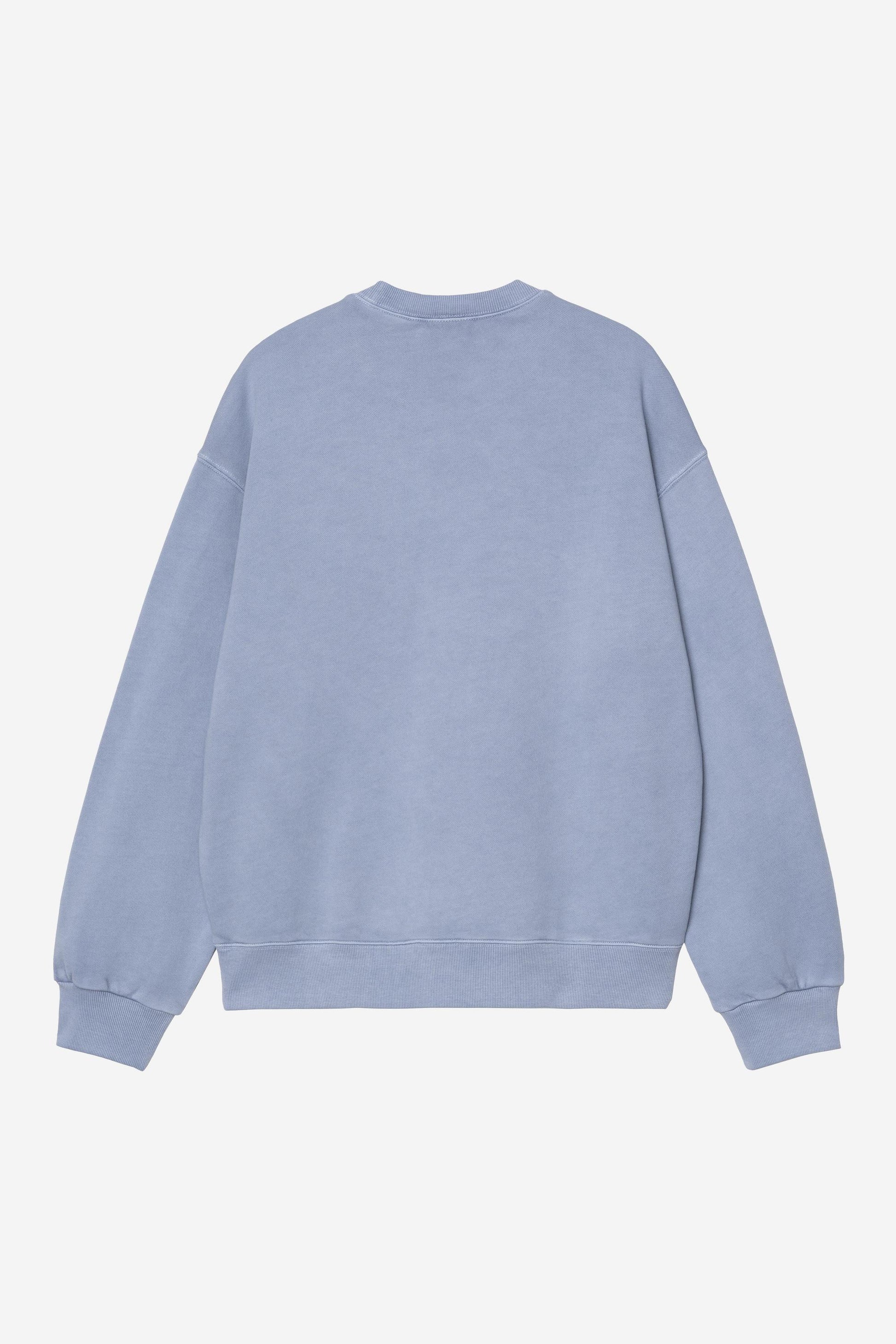 Nelson Sweatshirt Gentle Blue (Garment Dyed)
