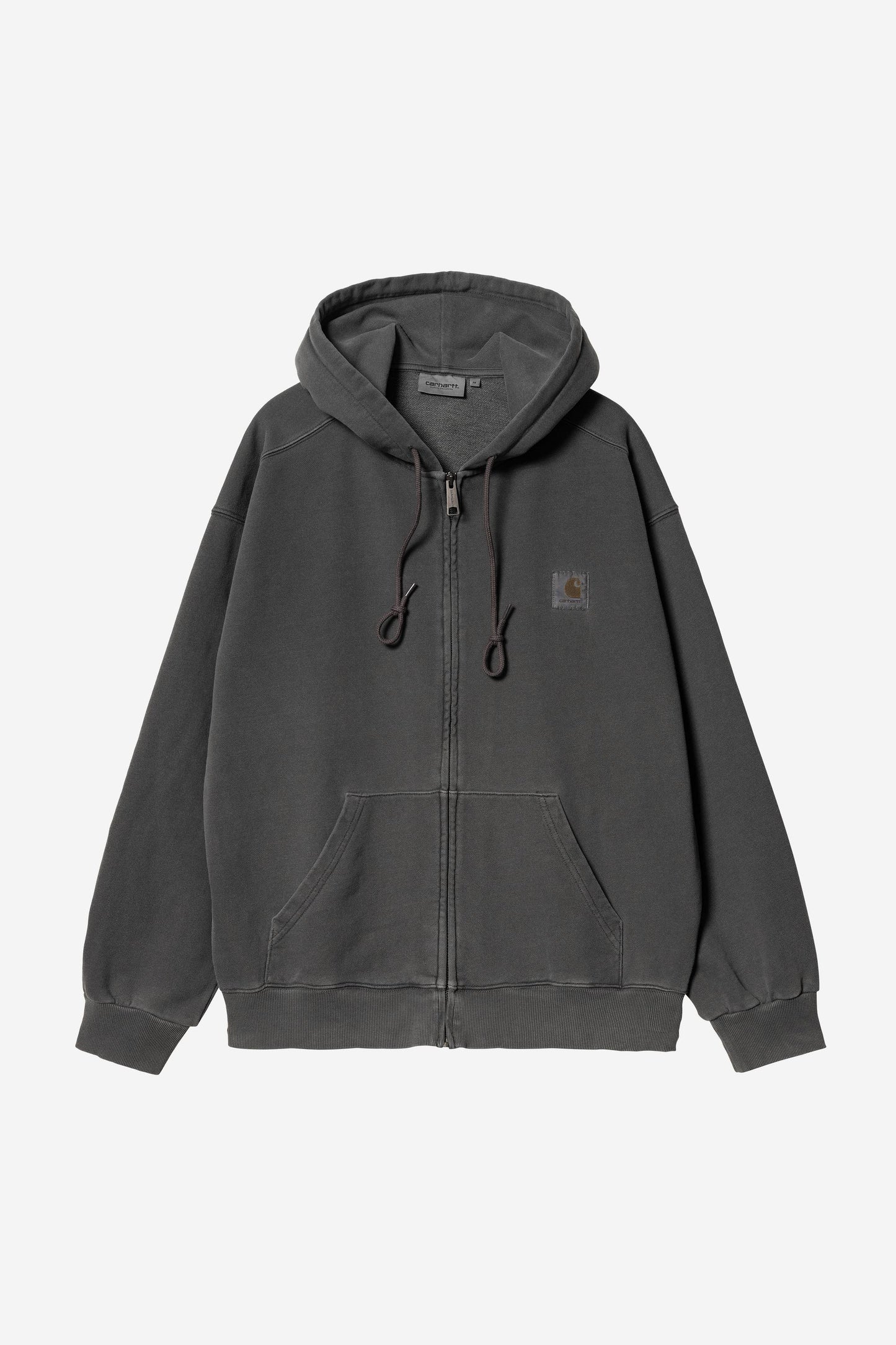 Hooded Nelson Jacket Black (Garment Dyed)