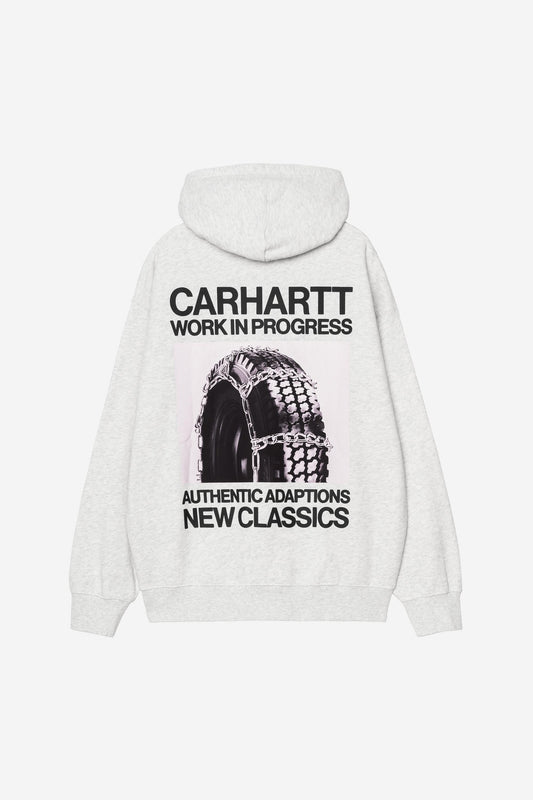 Hooded Sean Hamilton Sweatshirt Ash Heather